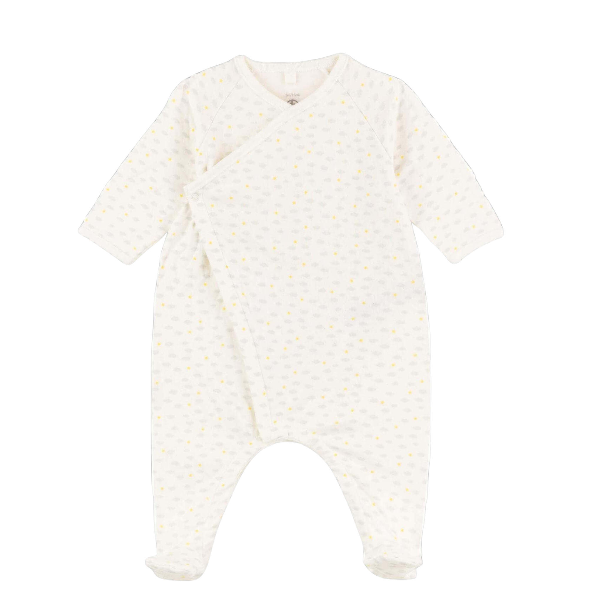 Petit Bateau Cloud Print Footie