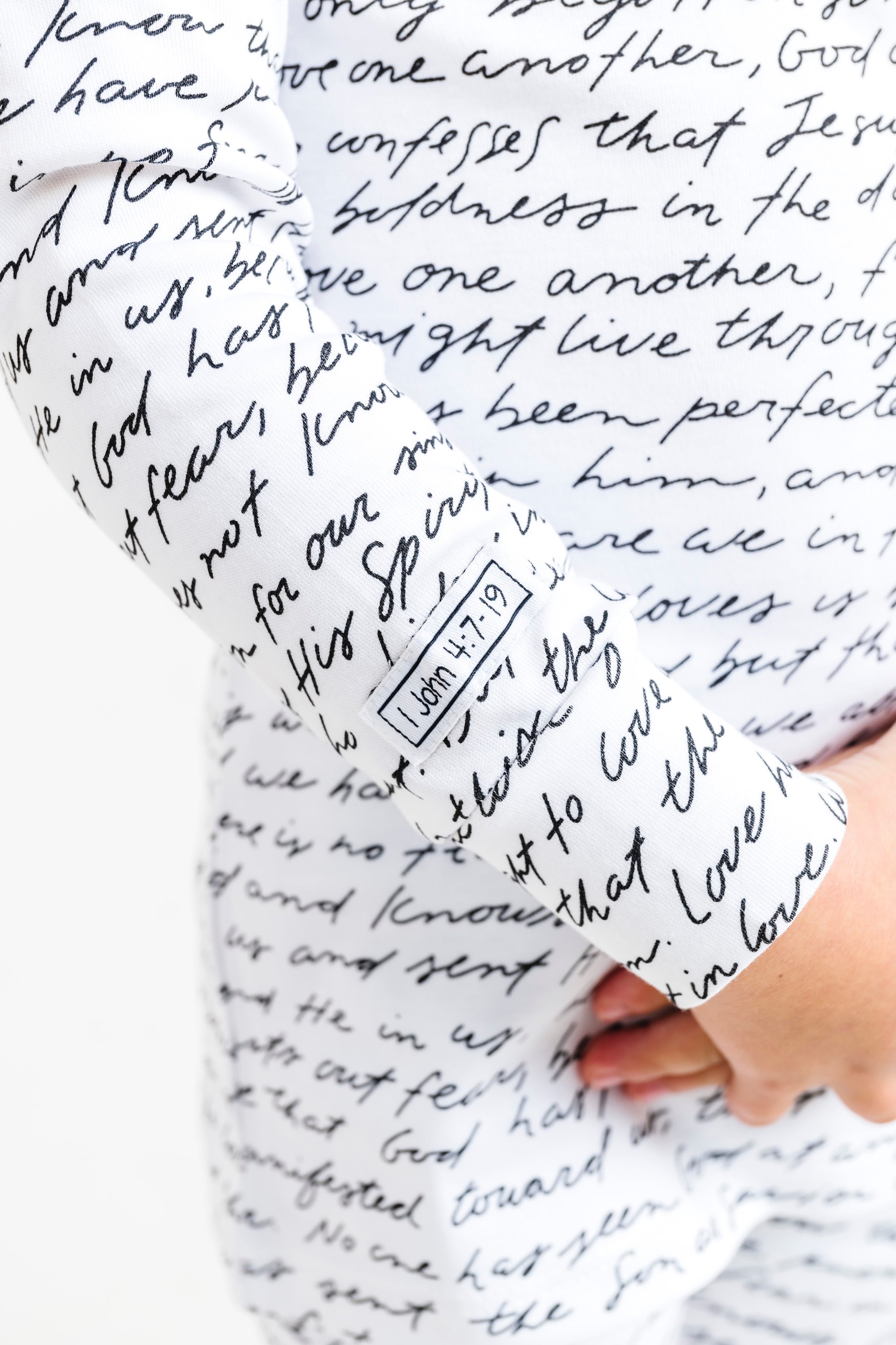 Love One Another Pj Long Sleeve Set Cotton