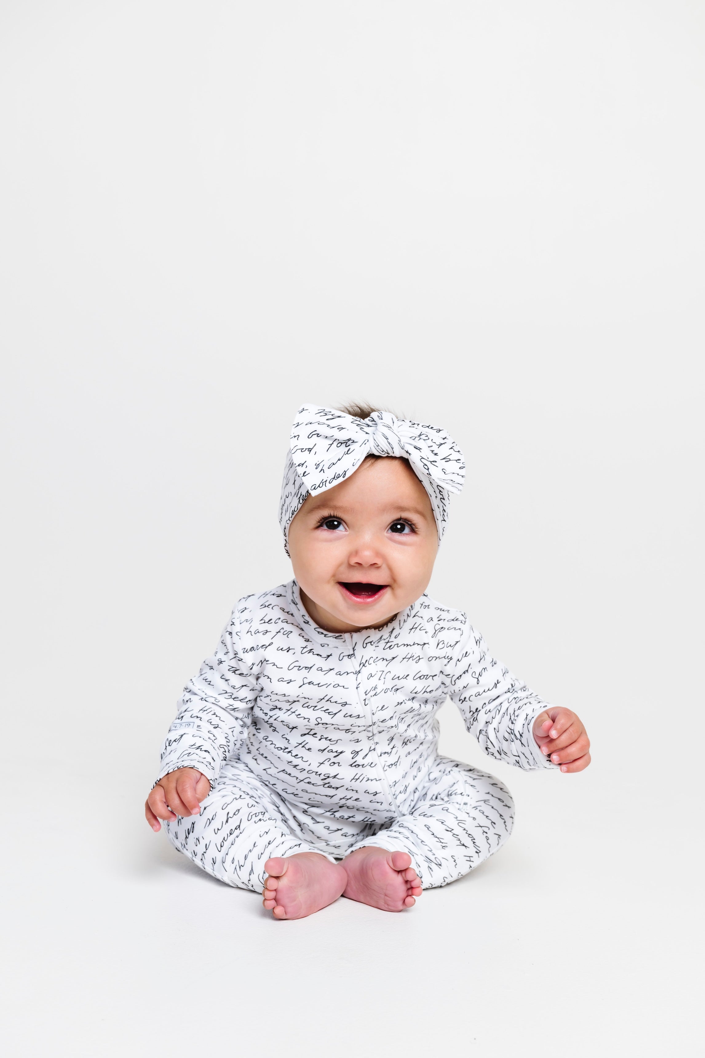 Love One Another Footless Onesie Cotton