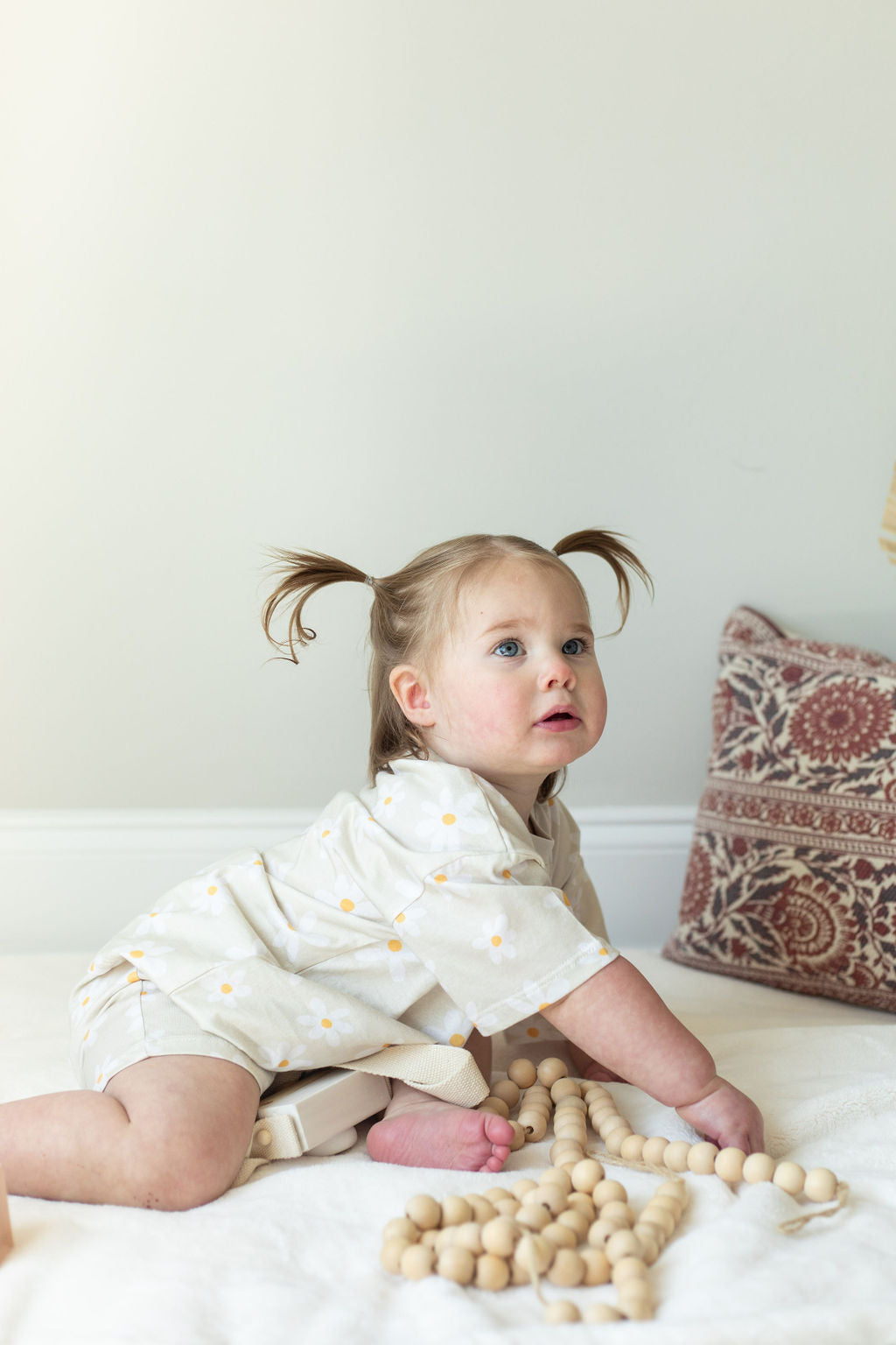 Emoji/smiley Face Short Sleeve Baby Lounge Set