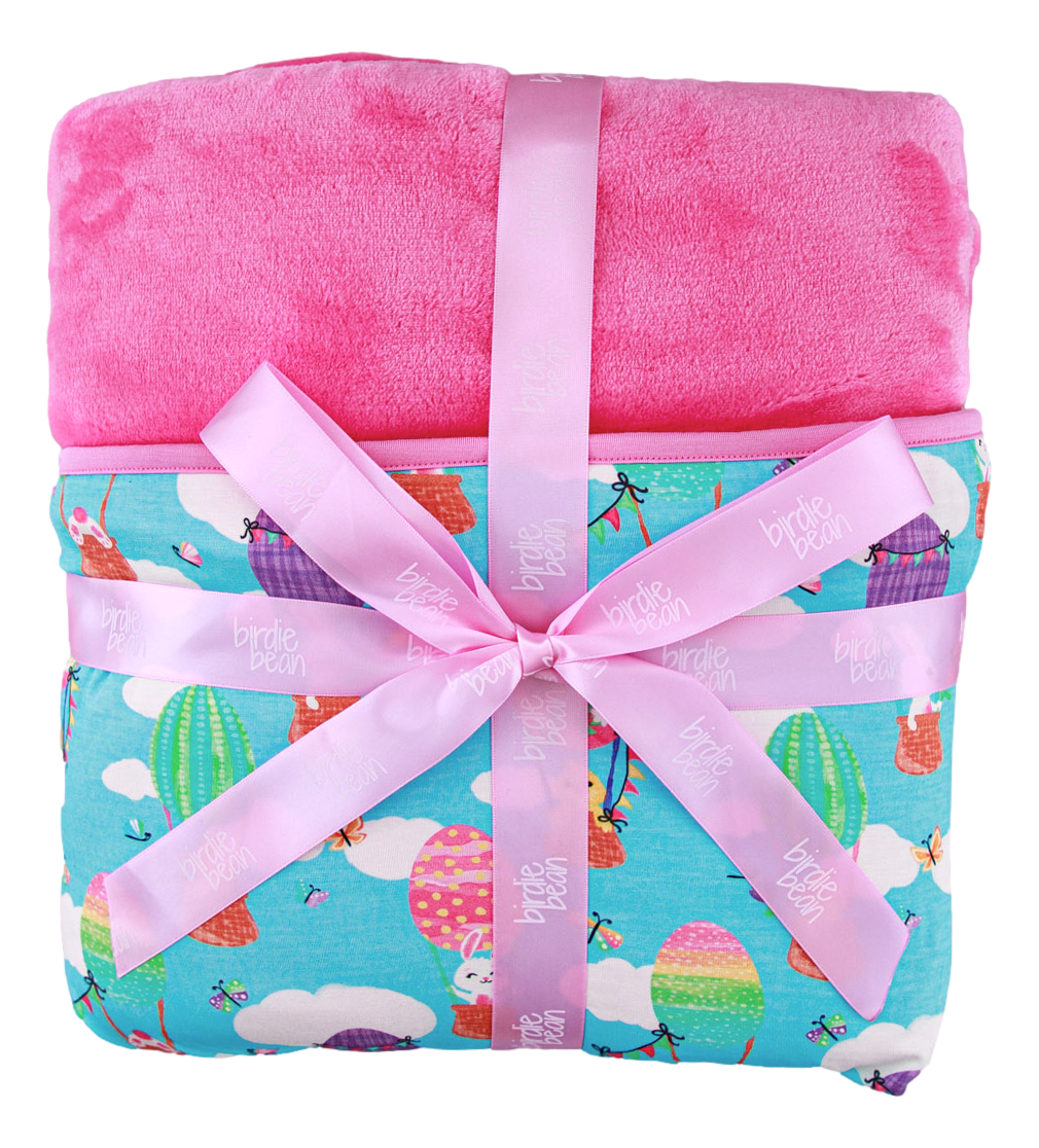 Lola Plush Toddler Birdie Blanket