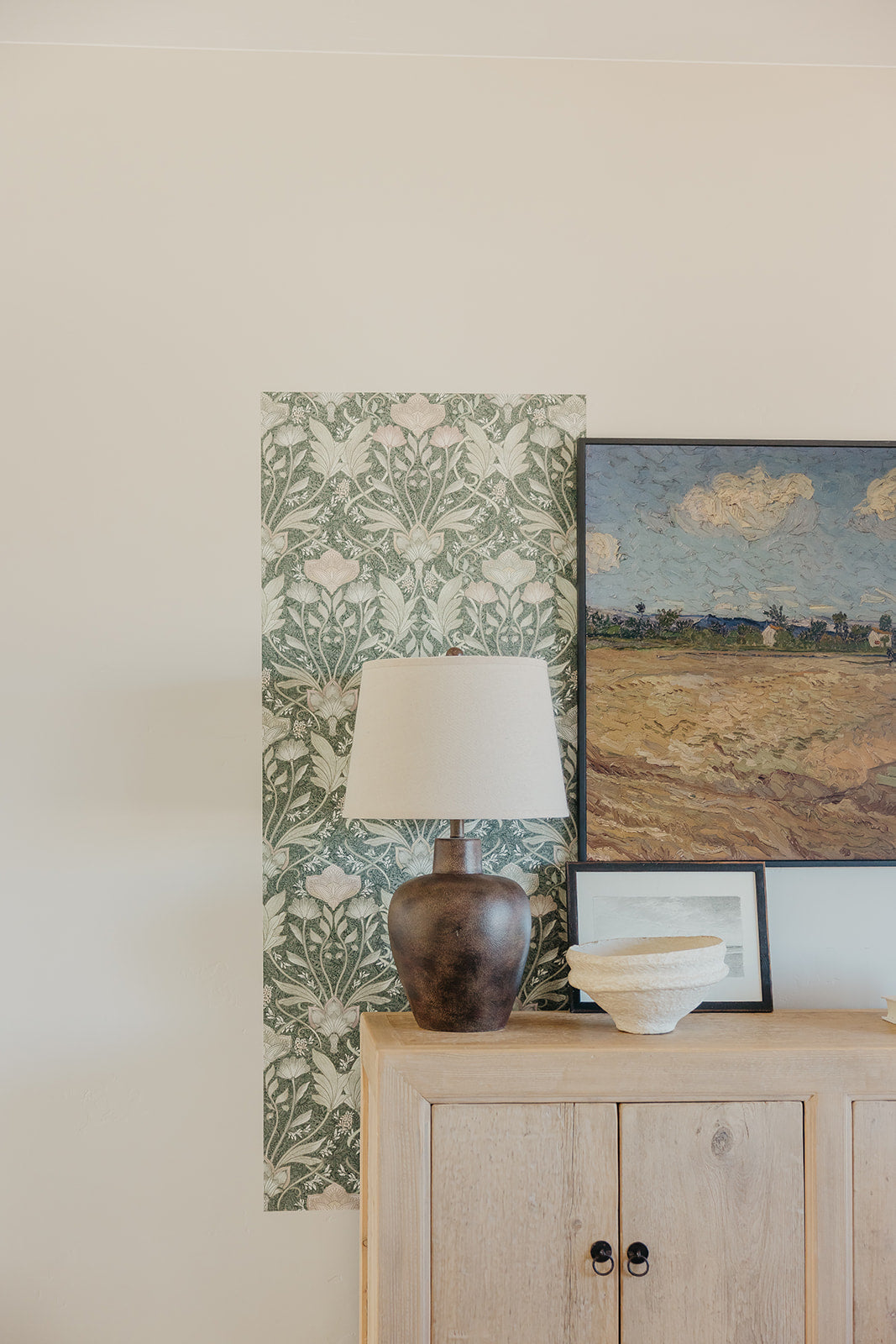 Morris Wallpaper By Aynsley Ovard X Bloomery Decor