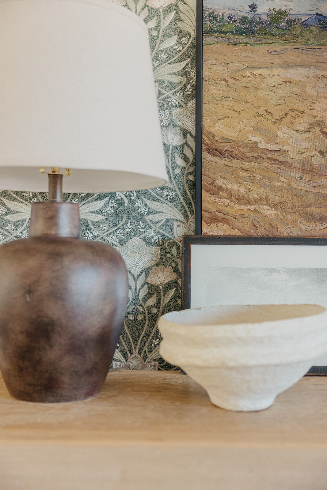 Morris Wallpaper By Aynsley Ovard X Bloomery Decor