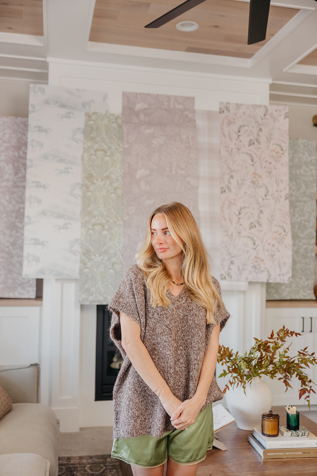 Hollins Wallpaper By Aynsley Ovard X Bloomery Decor