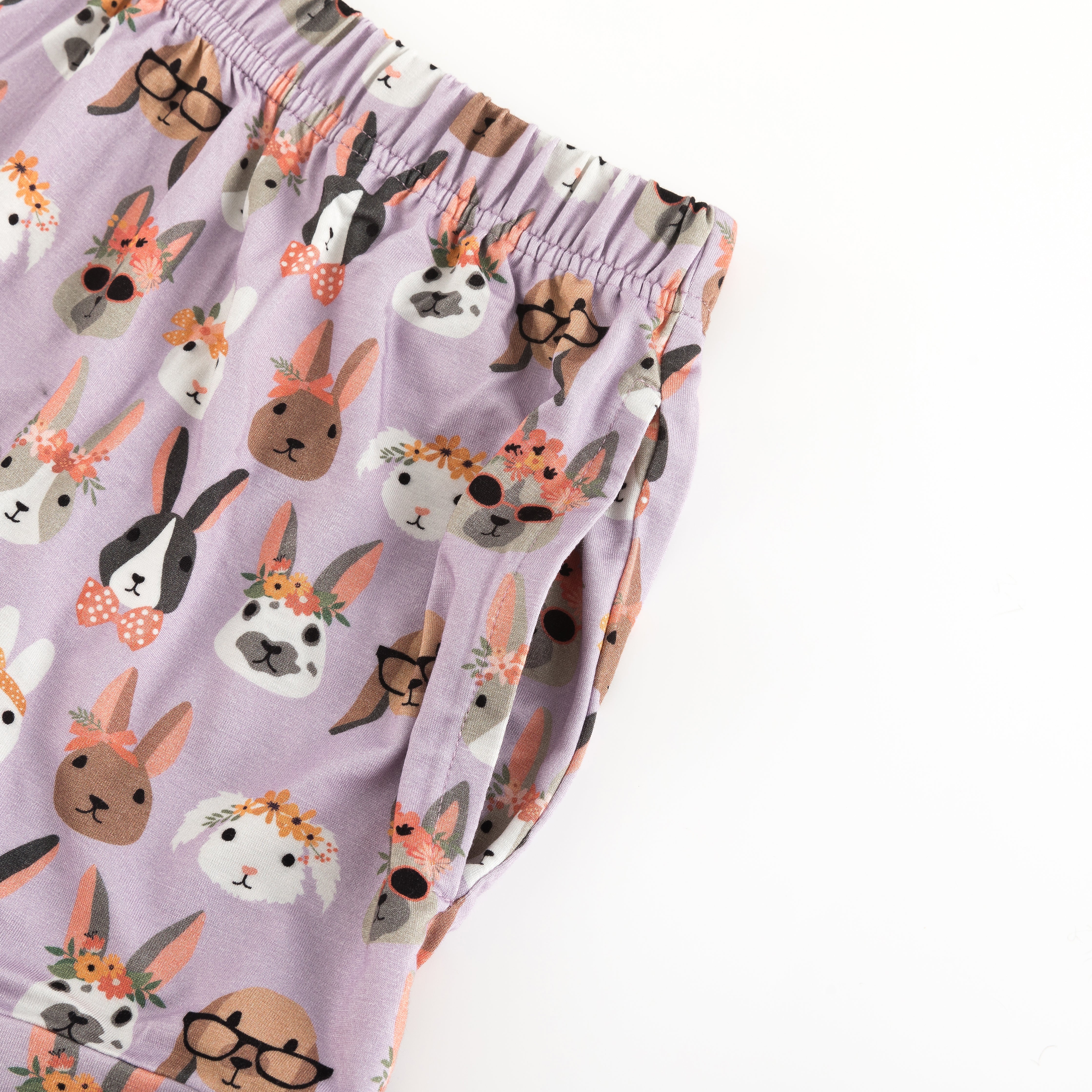 Midsummer Bunnies (women's Short Sleeve Pj)