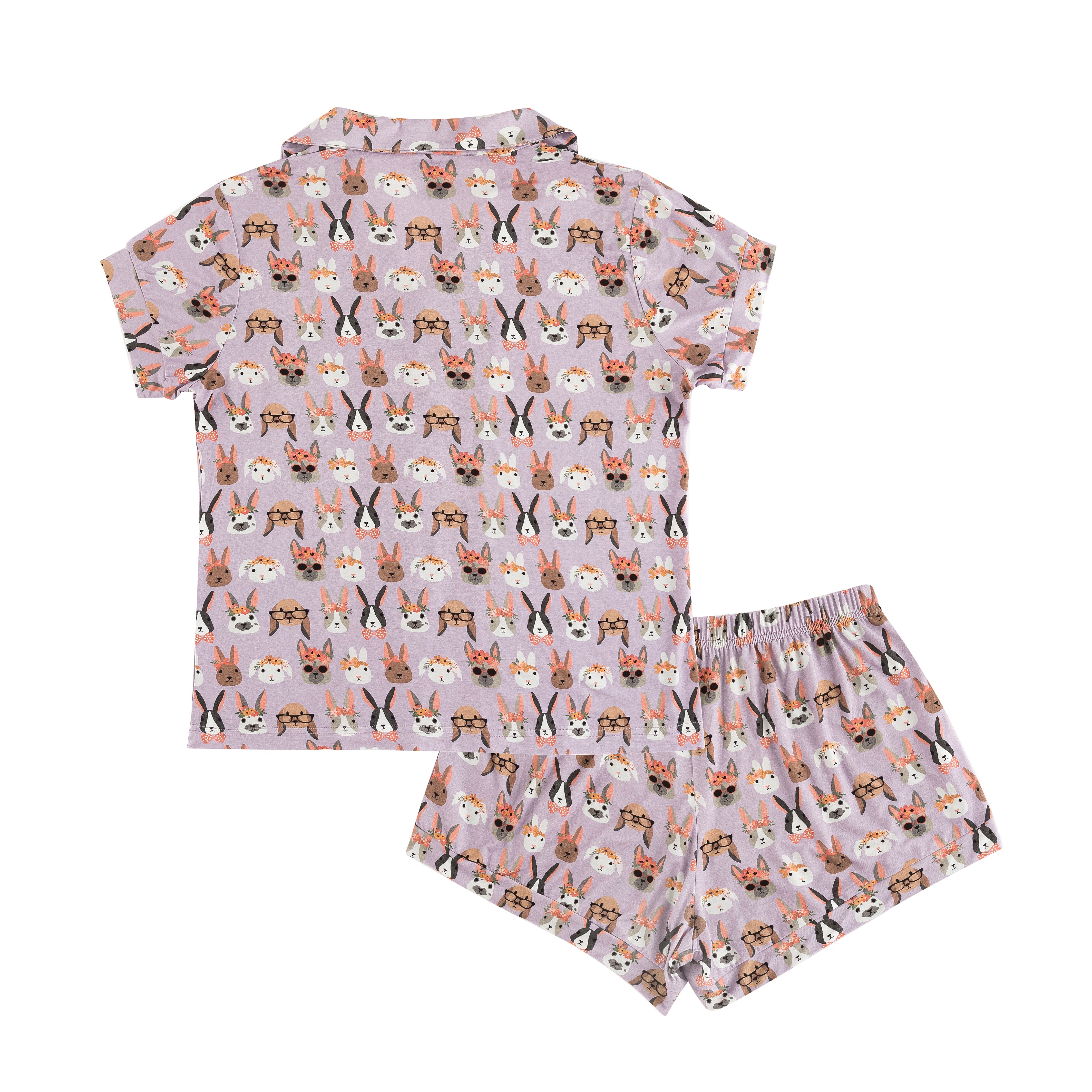 Midsummer Bunnies (women's Short Sleeve Pj)