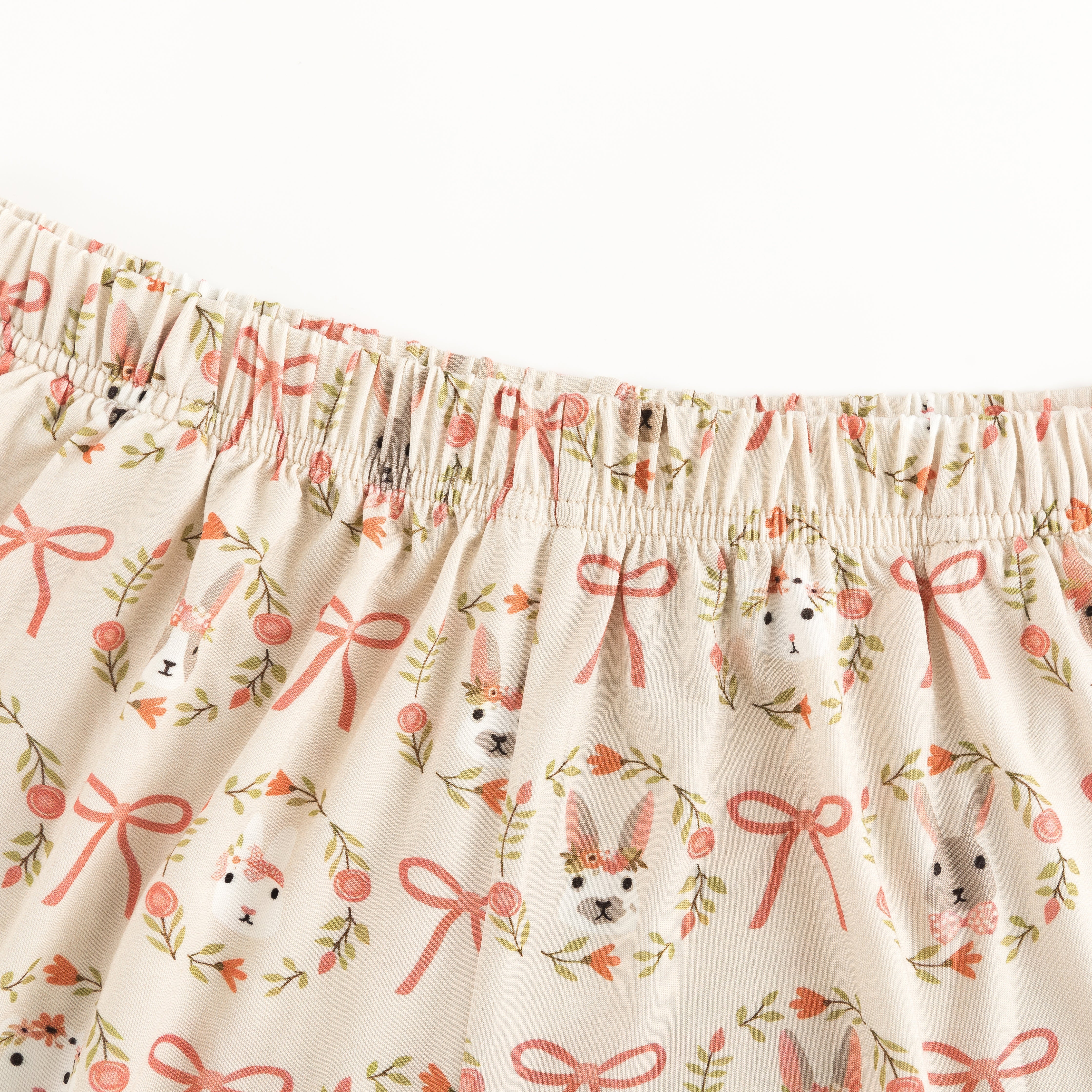 Bows & Bunnies (women's Short Sleeve Pj)
