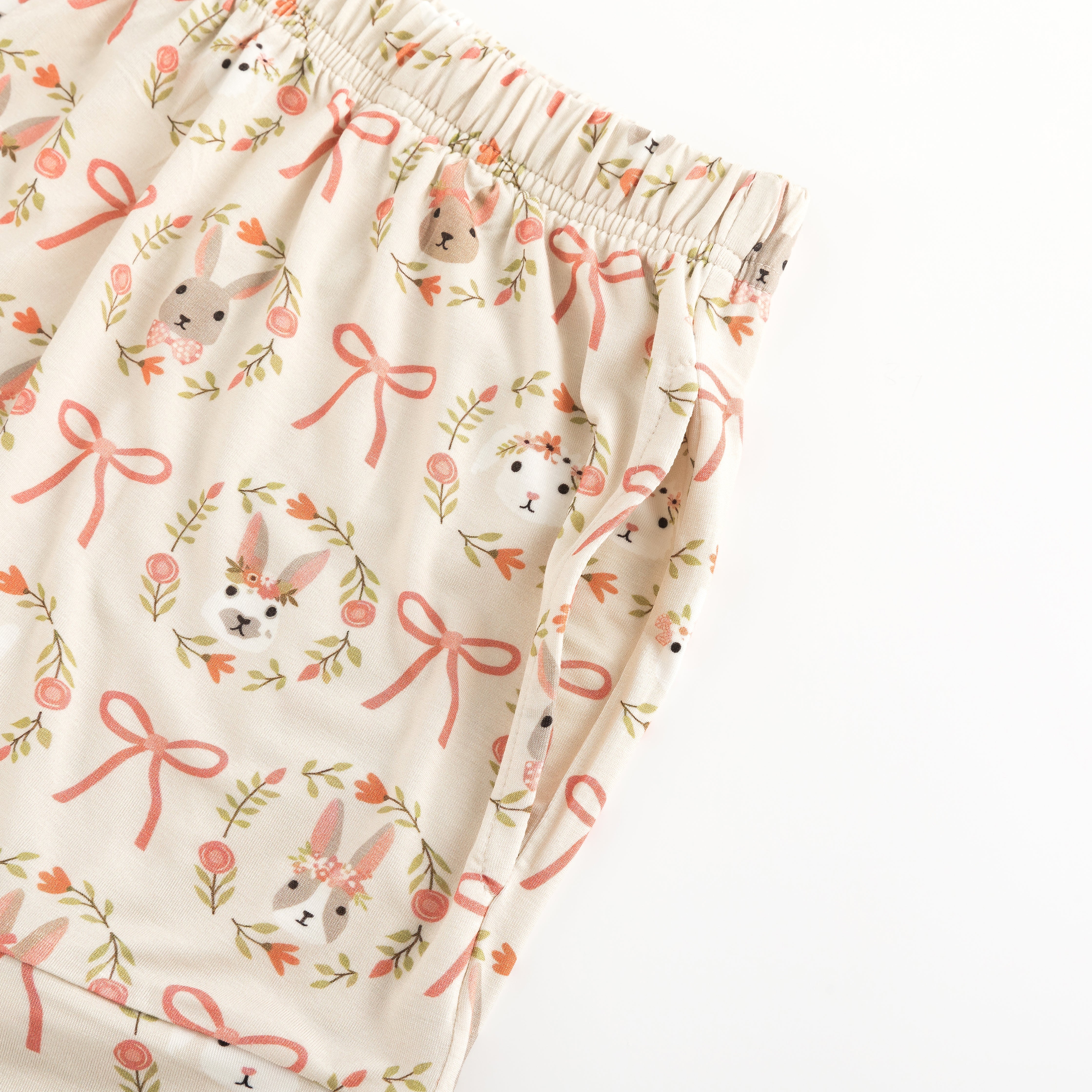 Bows & Bunnies (women's Short Sleeve Pj)