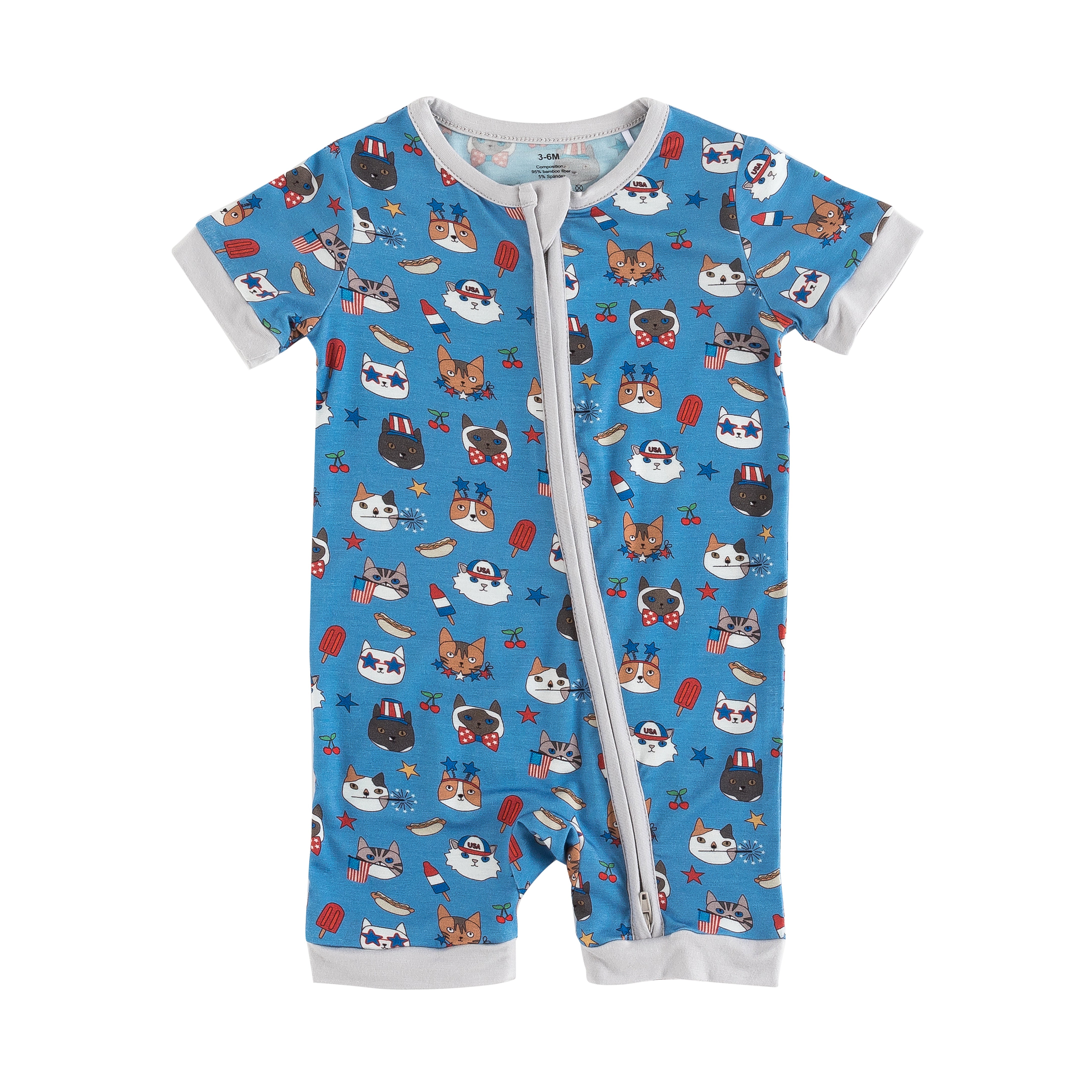 Freedom Cats (romper)