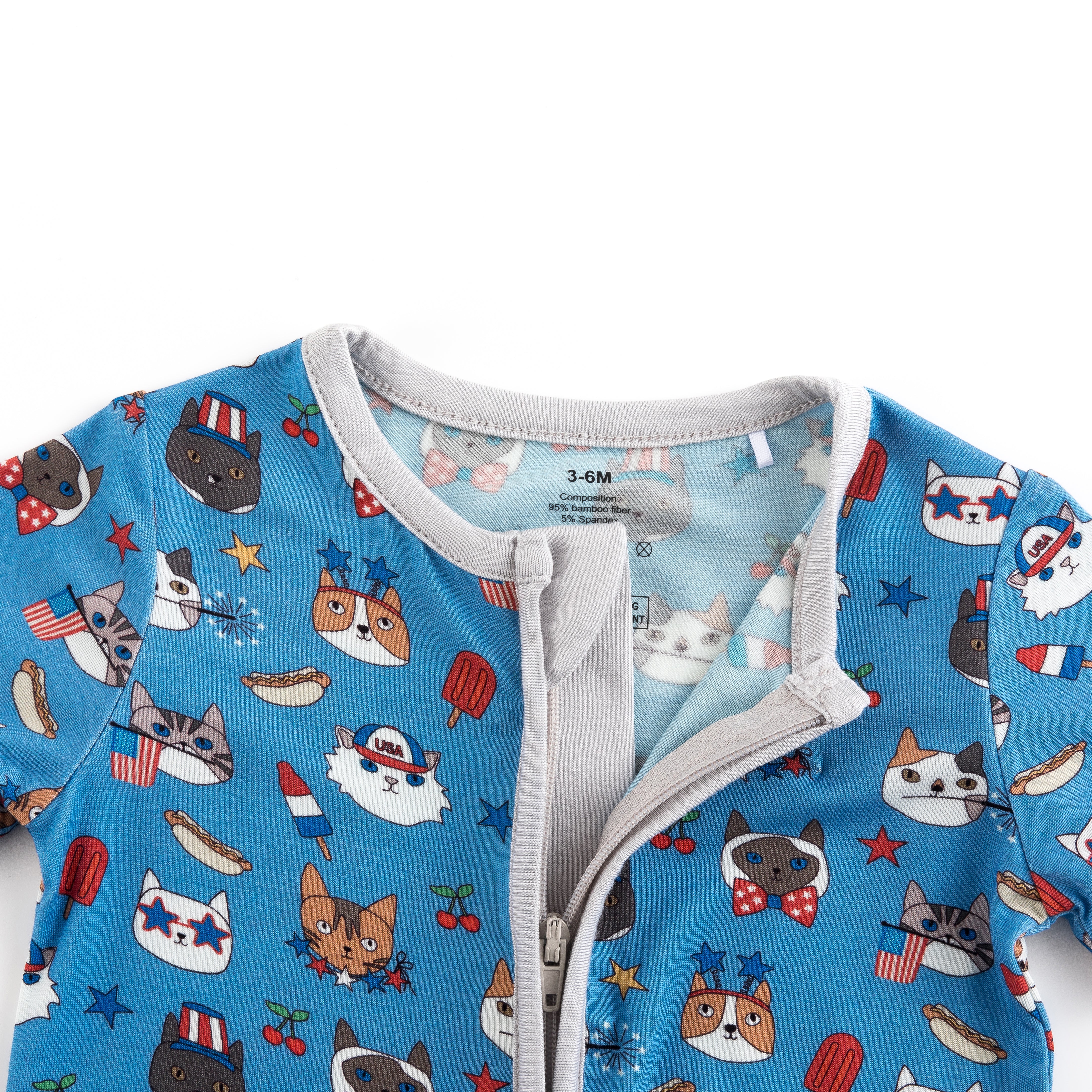 Freedom Cats (romper)