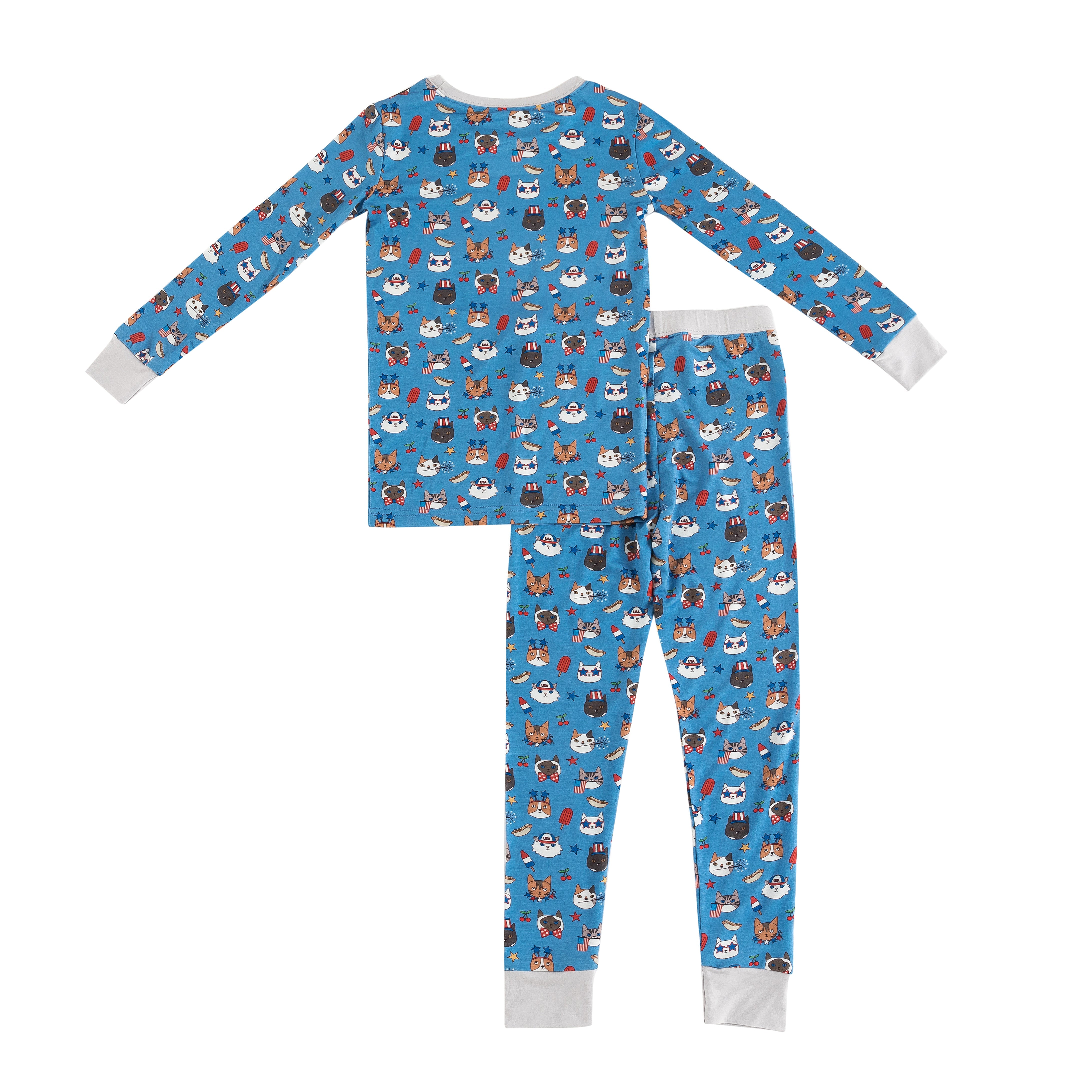 Freedom Cats (long Sleeve Pj)