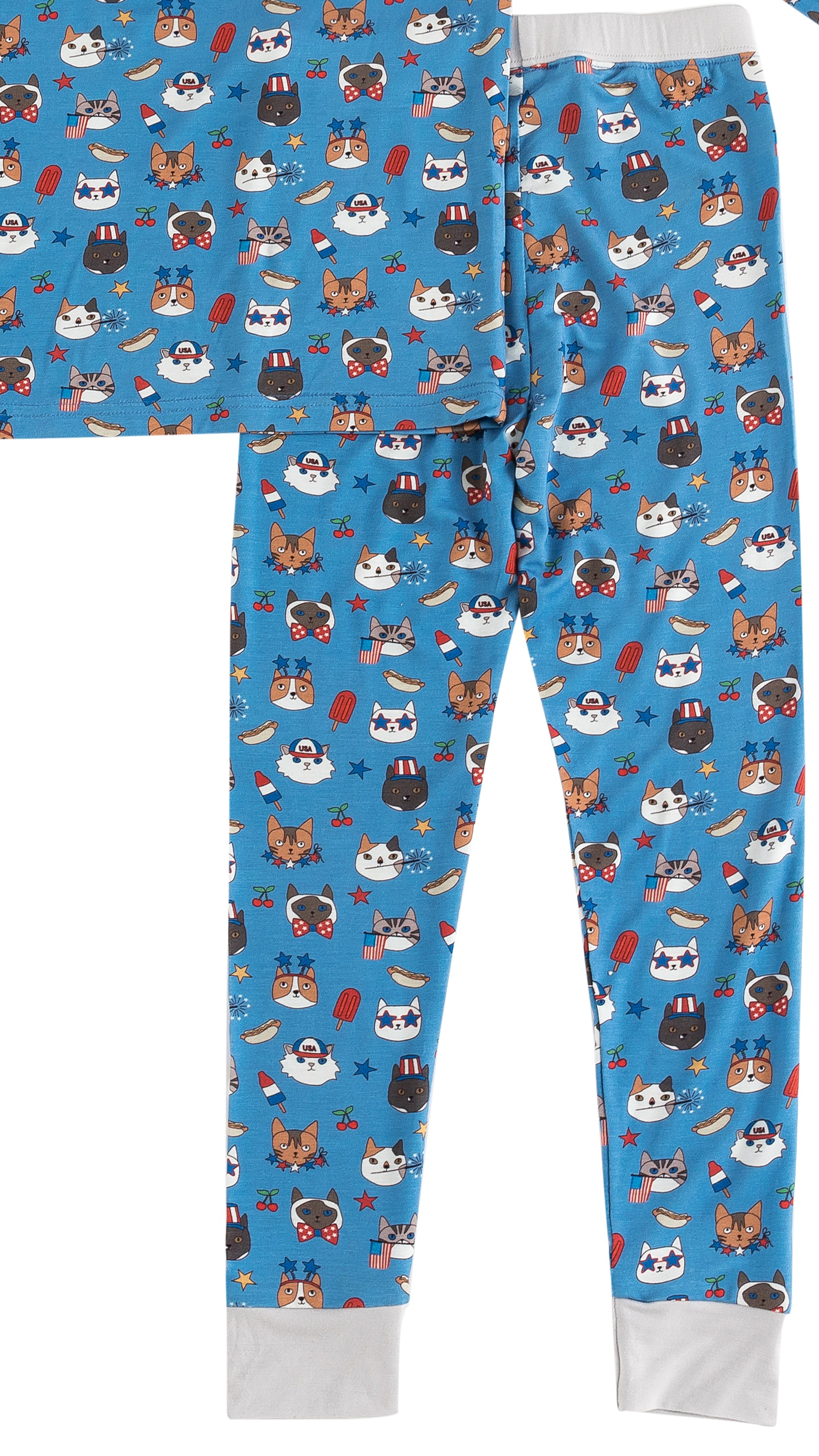 Freedom Cats (short Sleeve Pj)