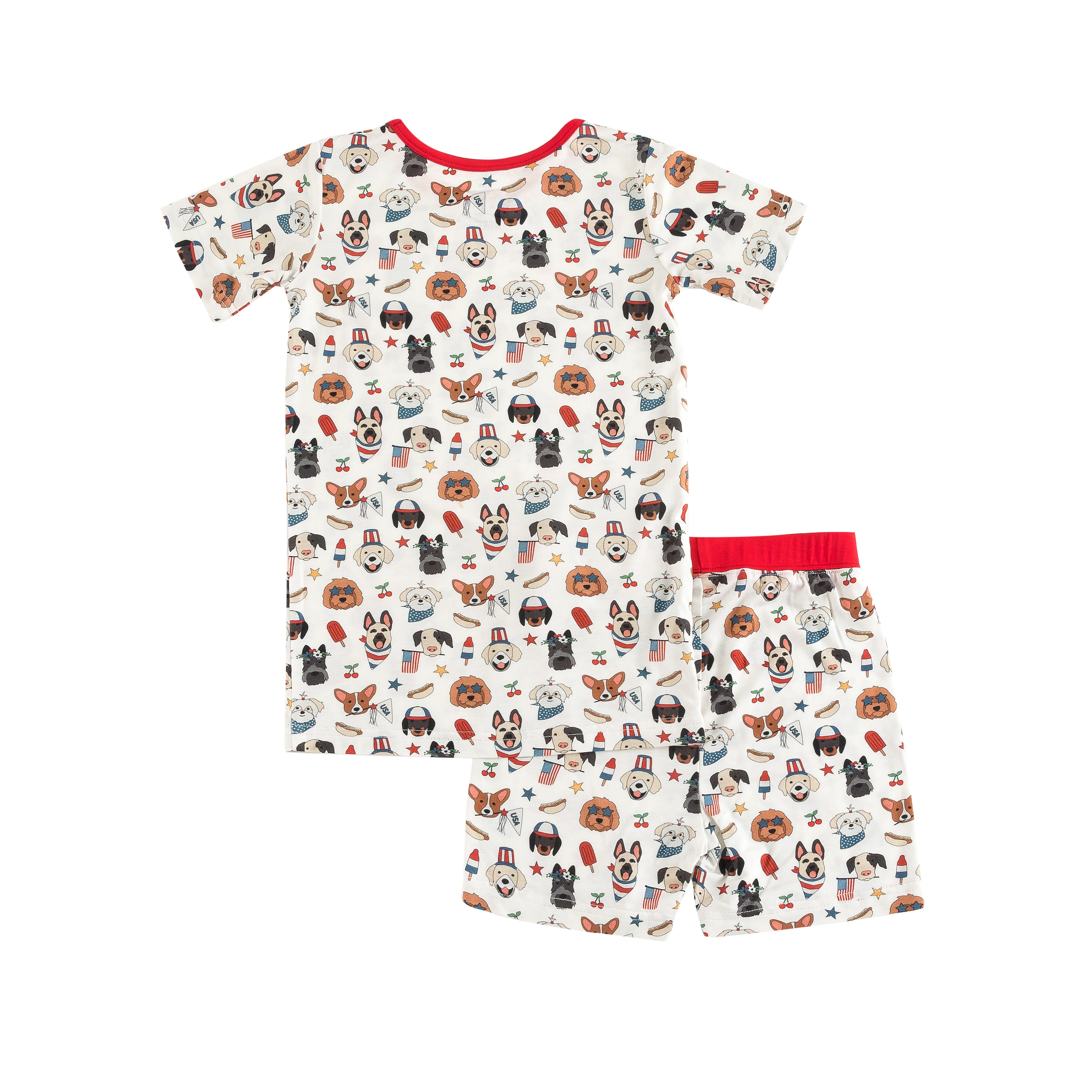Freedom Dogs (short Pj Set)
