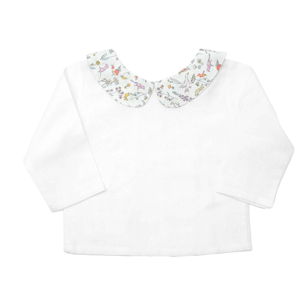 Double Button Blouse  | Liberty 'theo'