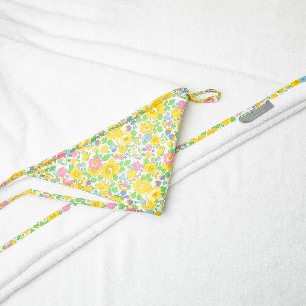 Hooded Towel | Liberty 'betsy' Yellow