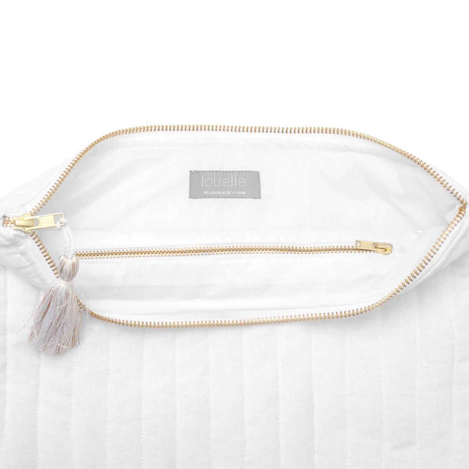 Linen Pouch | White Linen