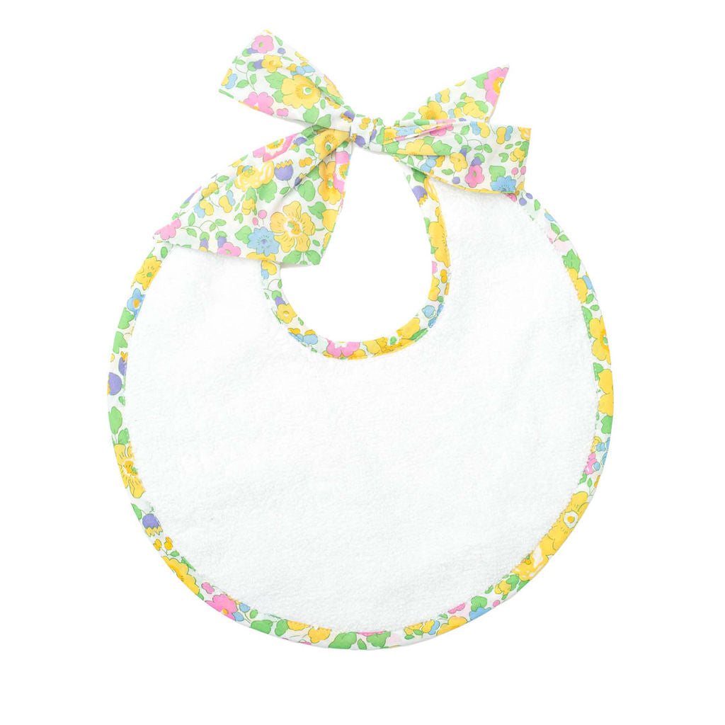 Newborn Bib | Liberty 'betsy' Yellow