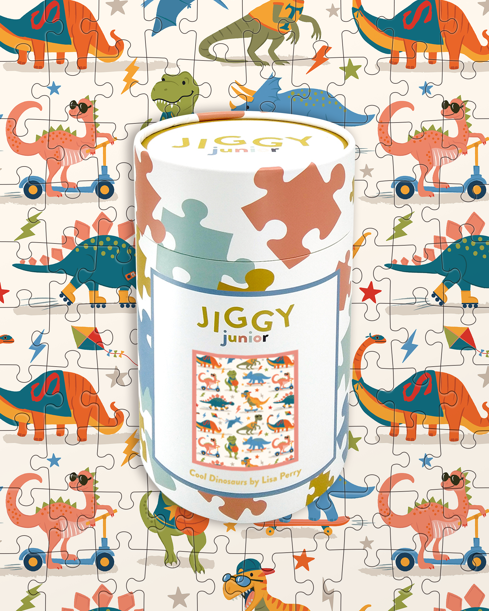 Jiggy Junior, Cool Dinosaurs By Lisa Perry