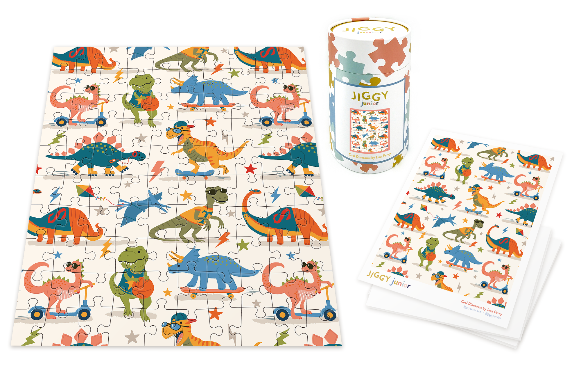 Jiggy Junior, Cool Dinosaurs By Lisa Perry