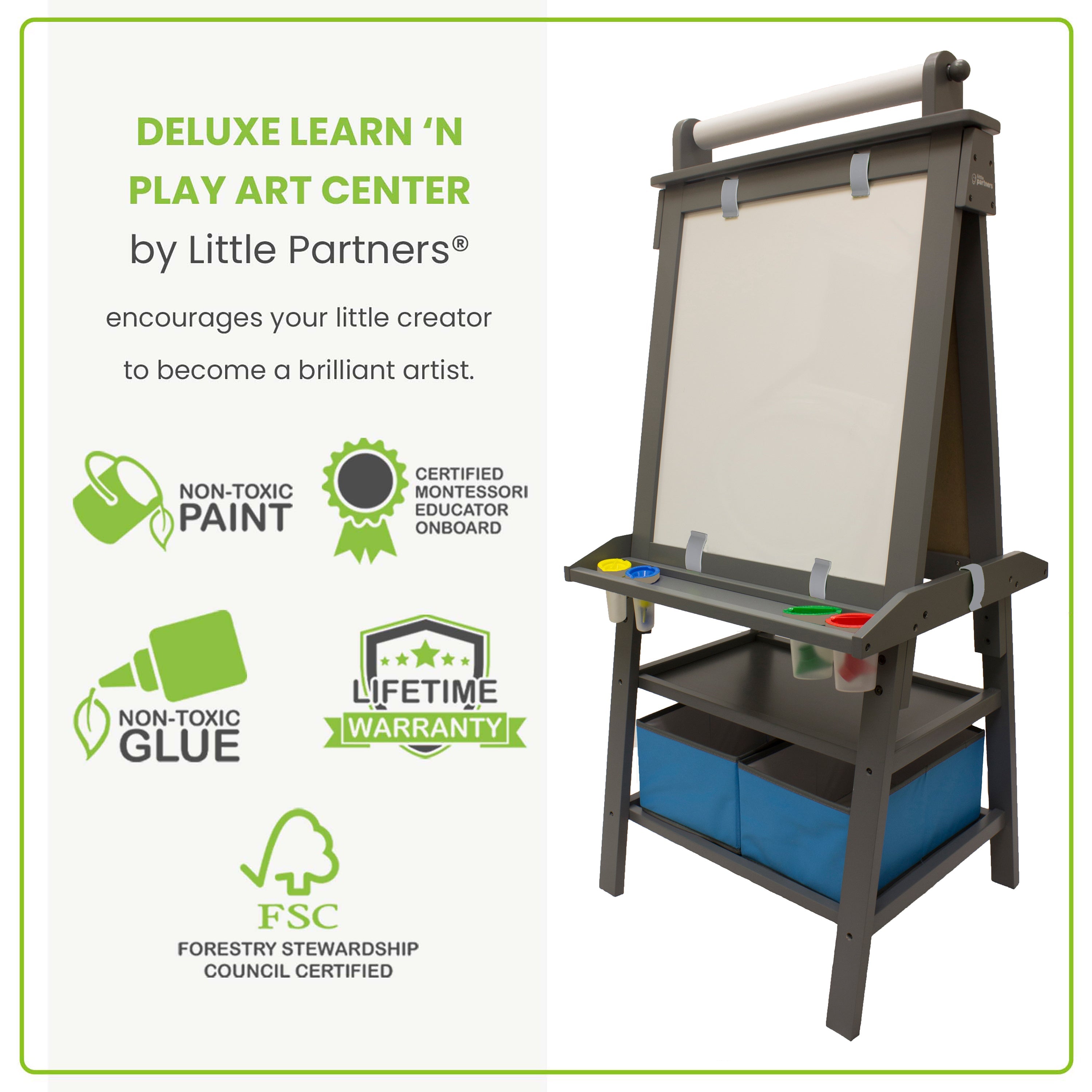 Deluxe Learn & Play Art Center