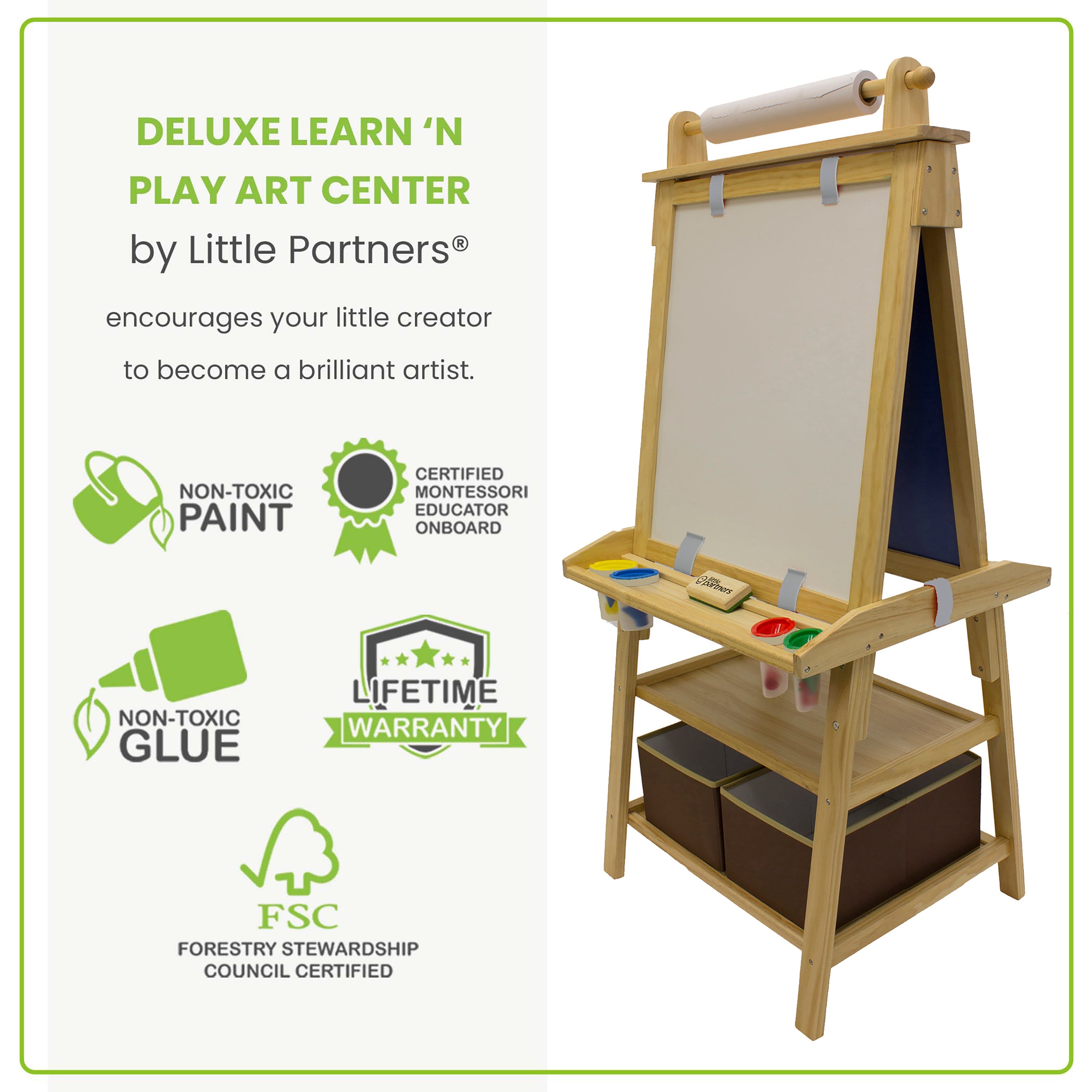 Deluxe Learn & Play Art Center