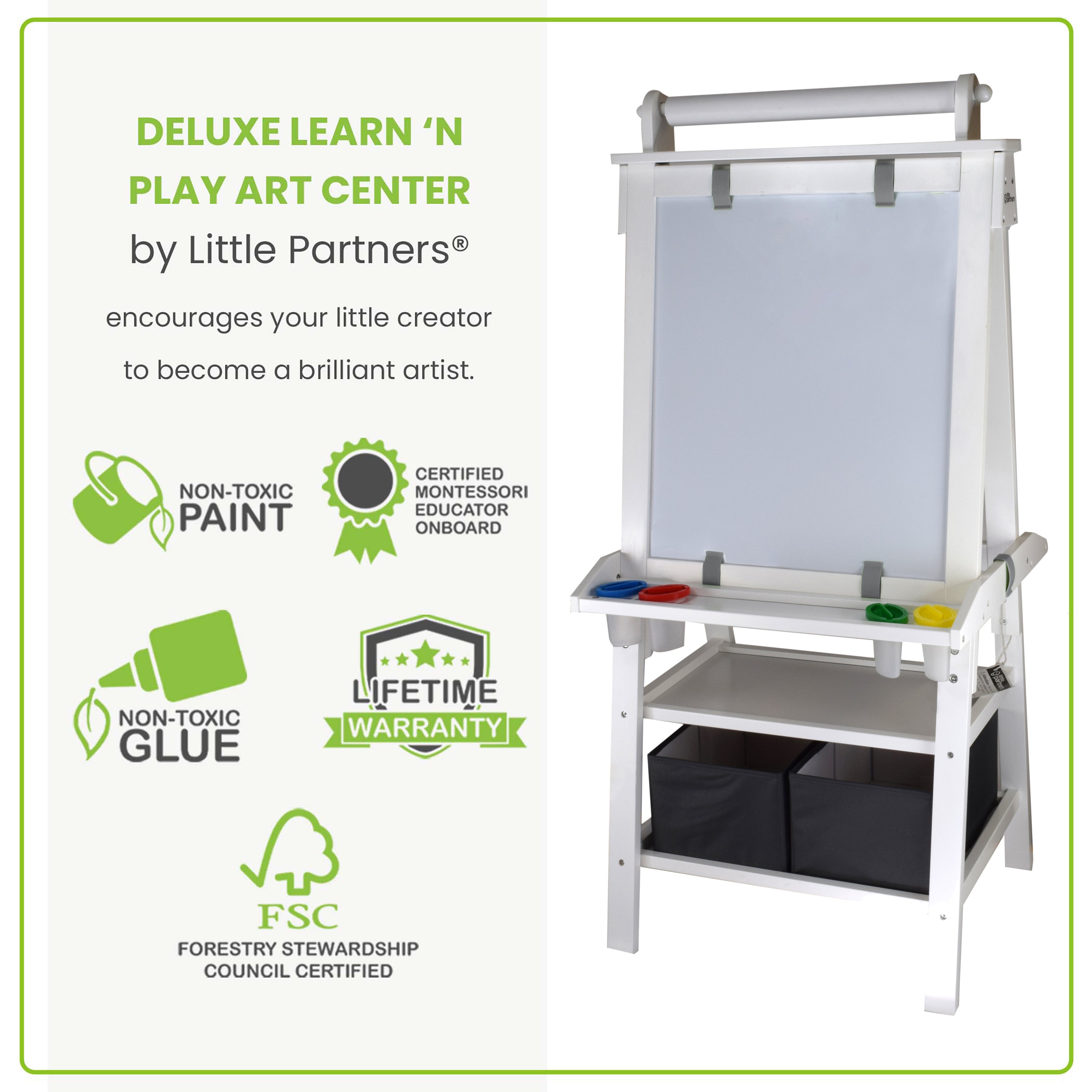 Deluxe Learn & Play Art Center