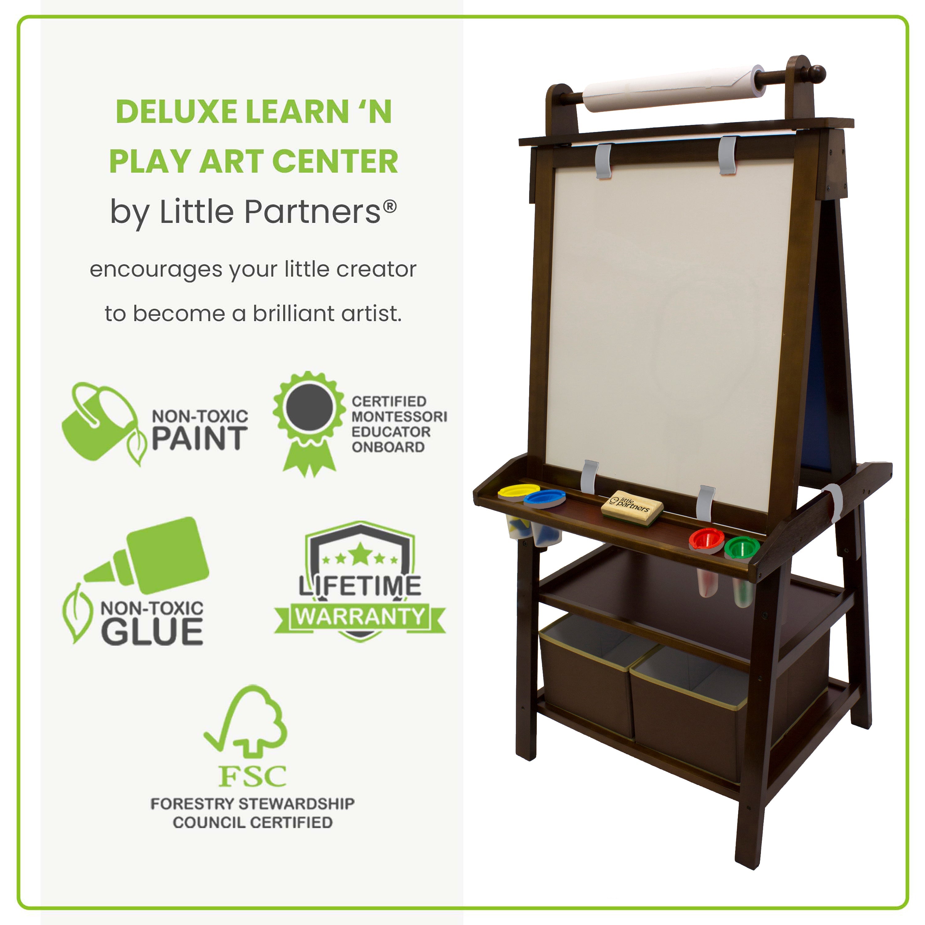 Deluxe Learn & Play Art Center