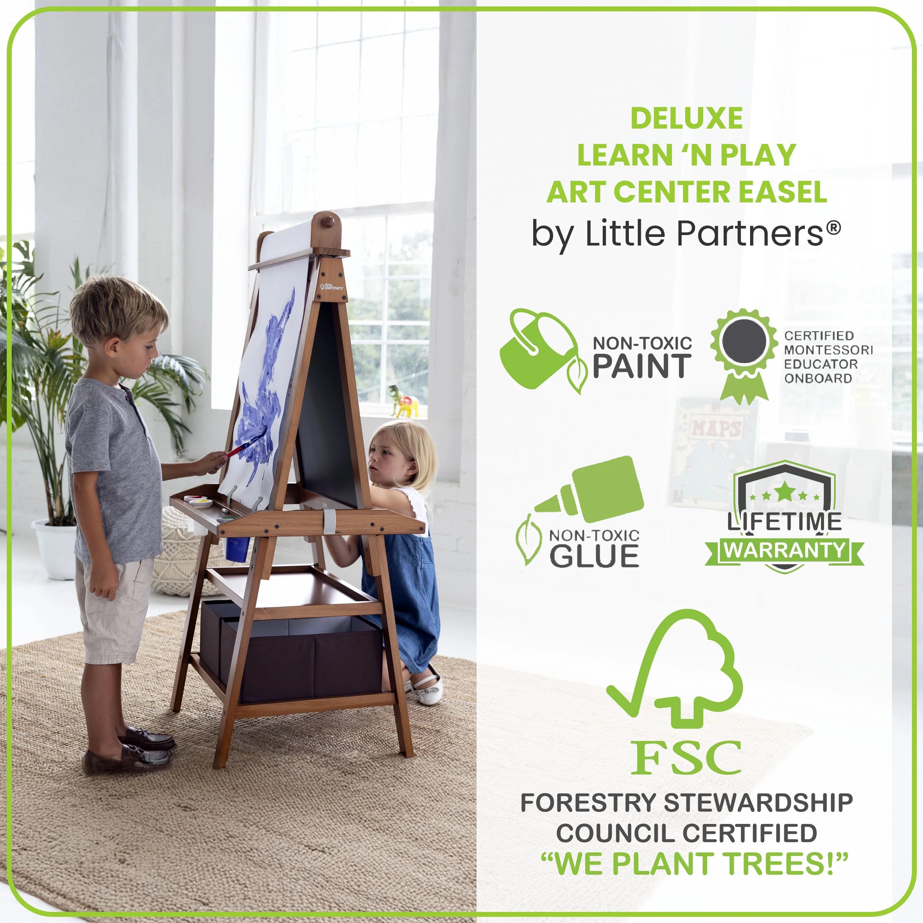 Deluxe Learn & Play Art Center
