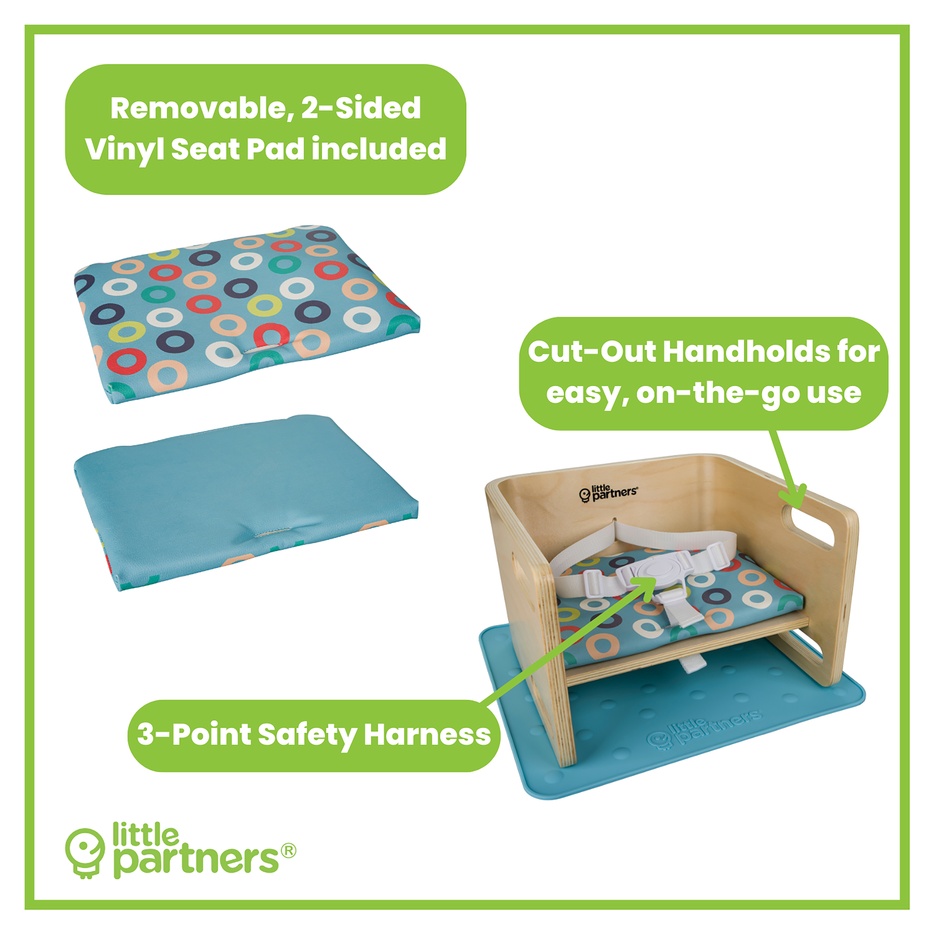 Copy Of 3-in-1 Learning Booster Seat And Step Stool