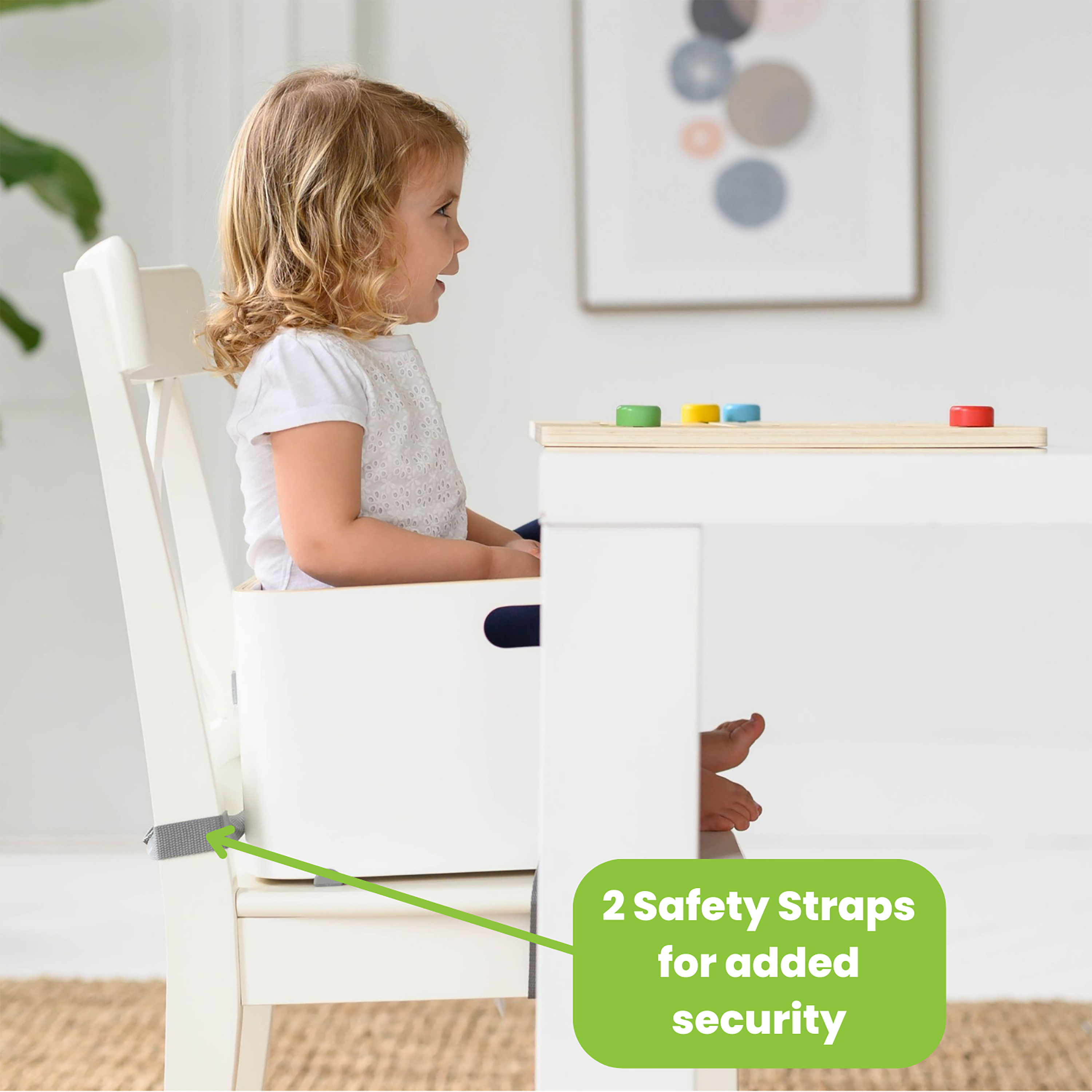 Copy Of 3-in-1 Learning Booster Seat And Step Stool