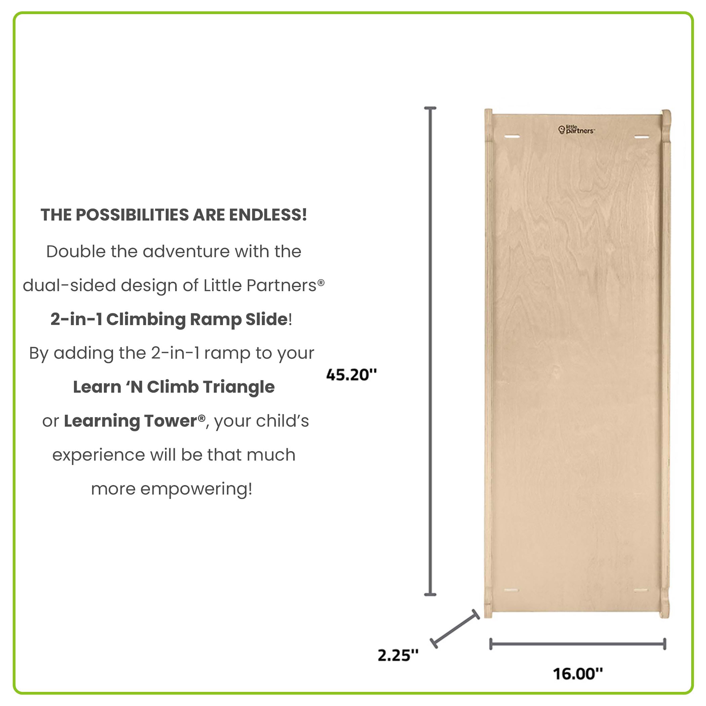 Copy Of Copy Of 2-in-1 Climbing Ramp/slide