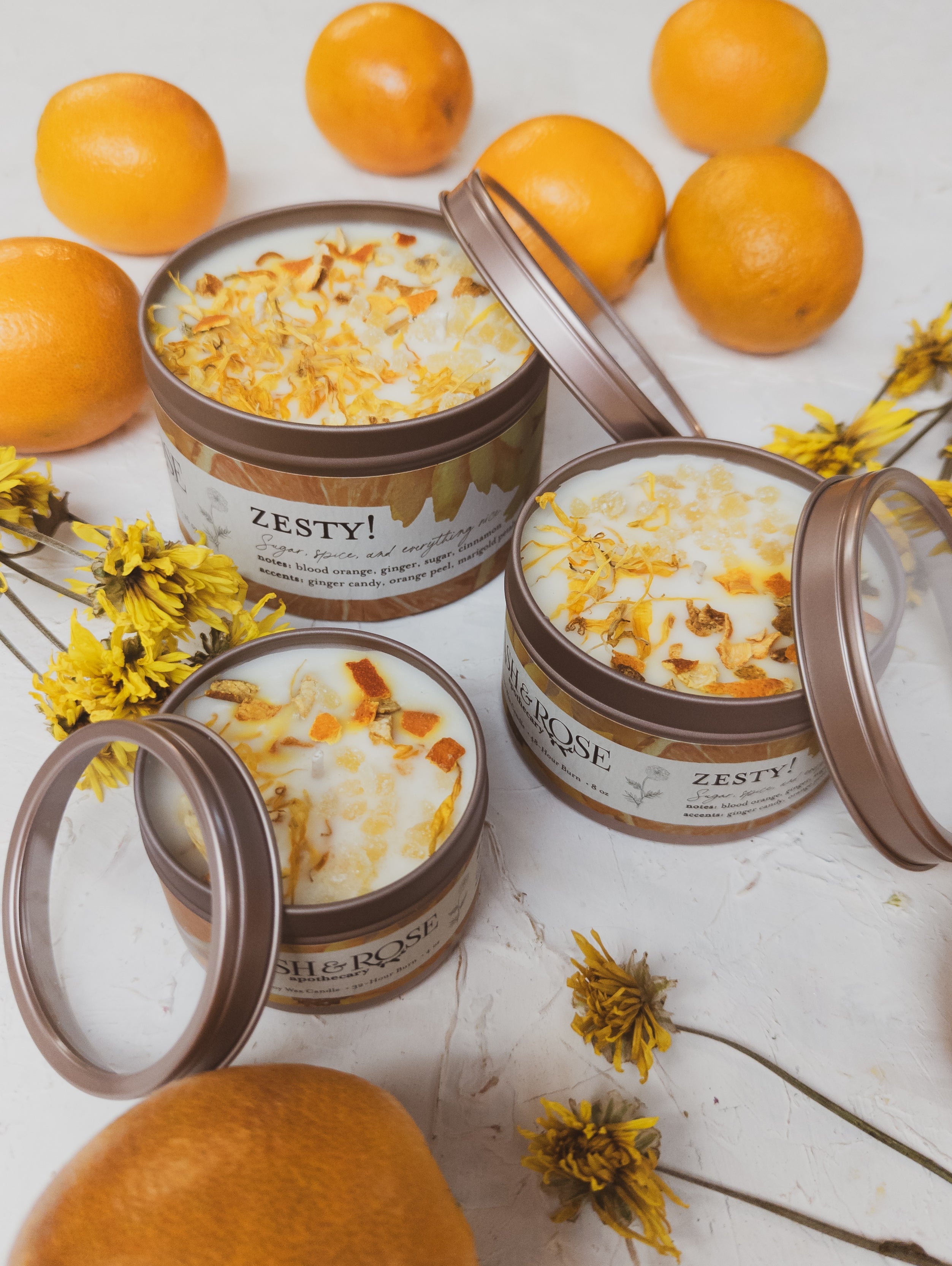 Zesty! Orange Ginger Candle