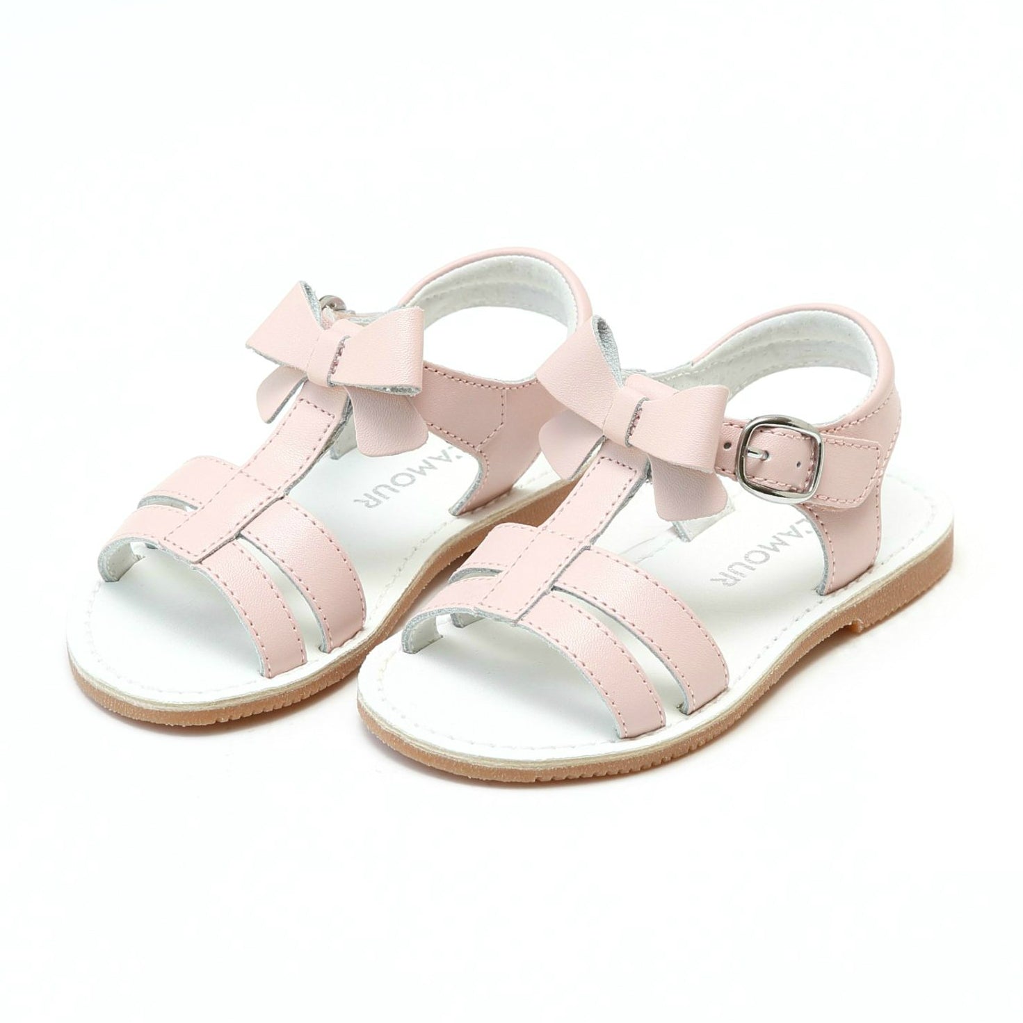 Janie T-strap Bow Sandal