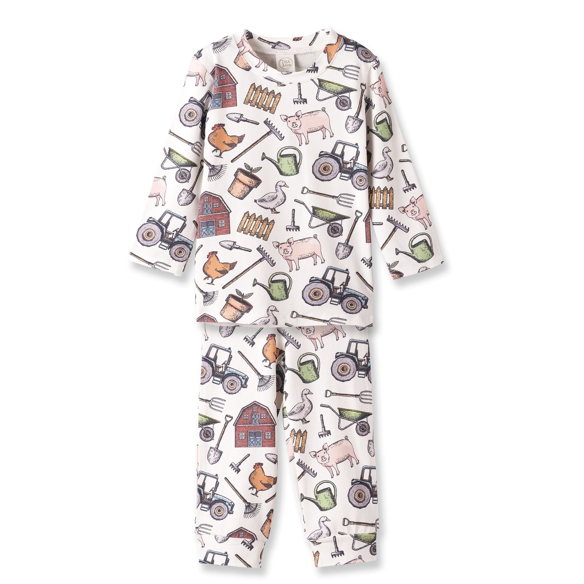 Farmer's Market Kids Bamboo Pajama Set