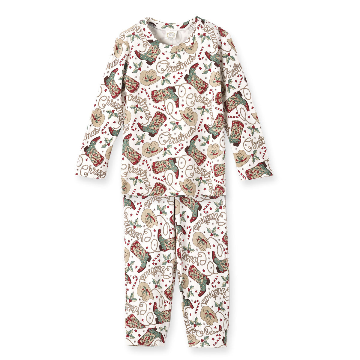 Christmas Bamboo Family Matching Pajama's – Western Cowboy
