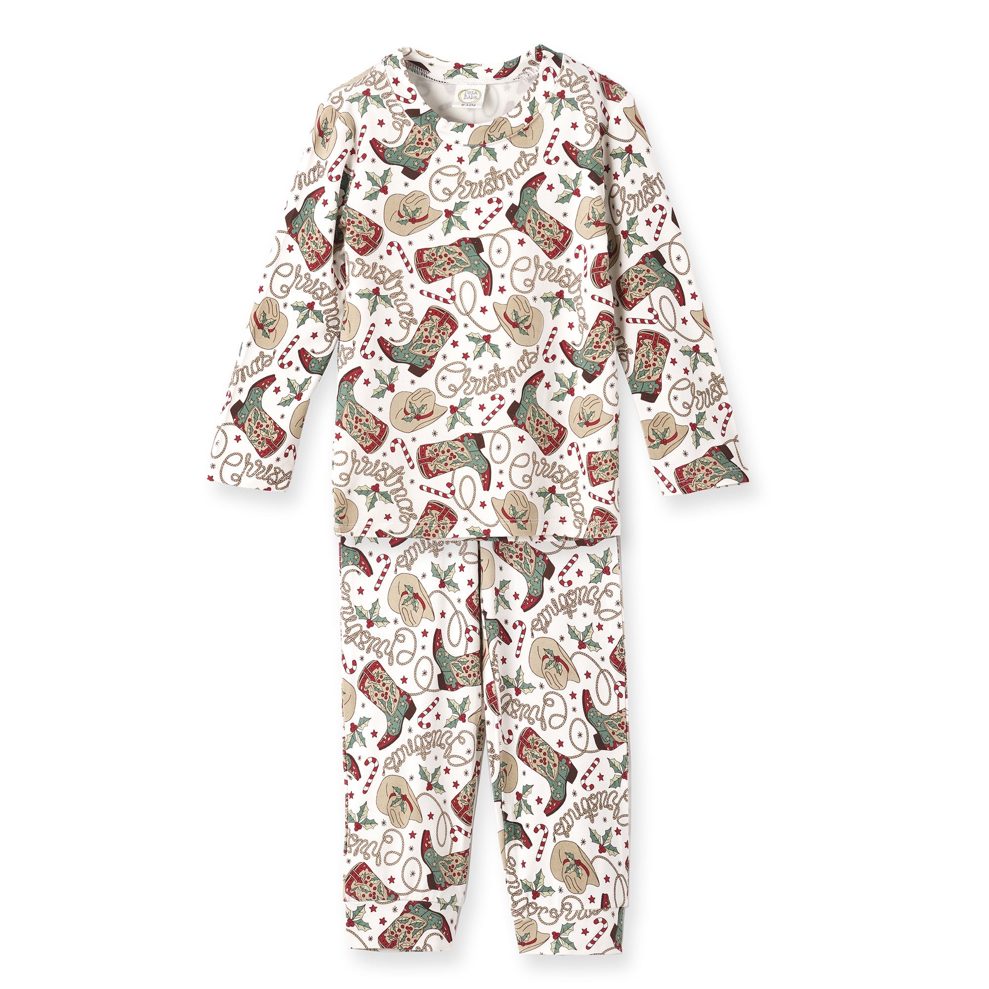 Christmas Bamboo Family Matching Pajama's – Western Cowboy