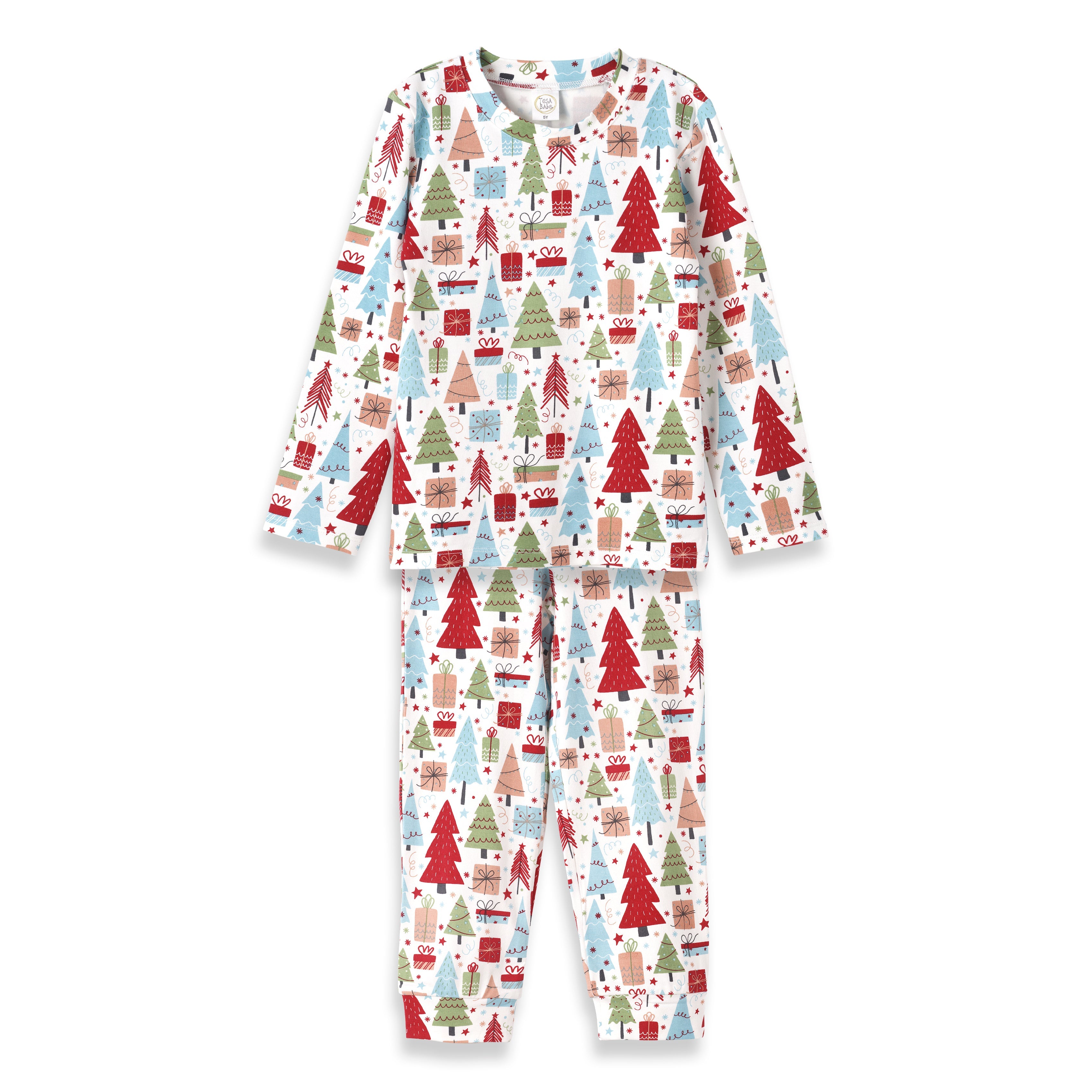 Christmas Merry Children's Bamboo Pajama Set-family Matching