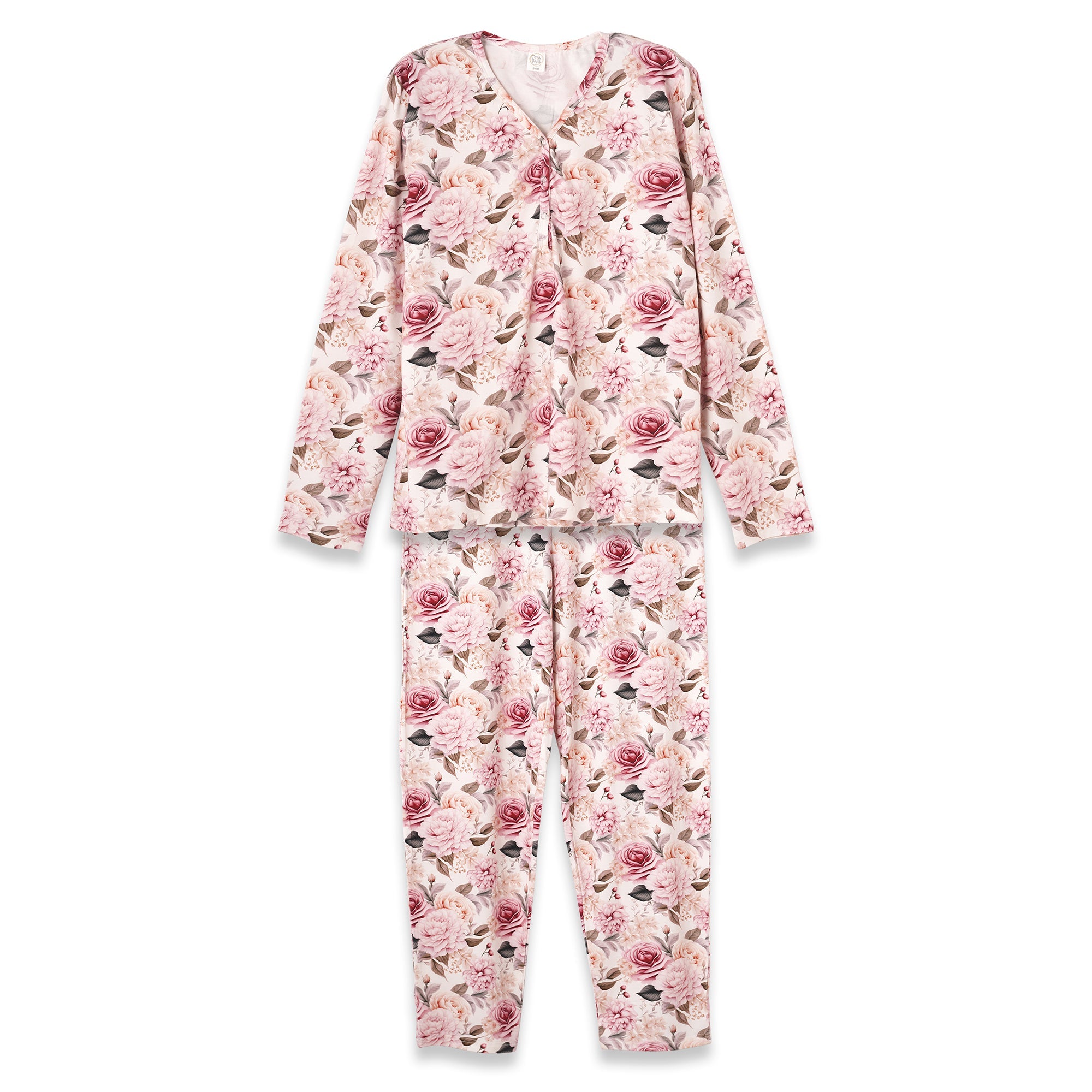 Garden Bouquet Bamboo Mommy & Me Floral Pajamas