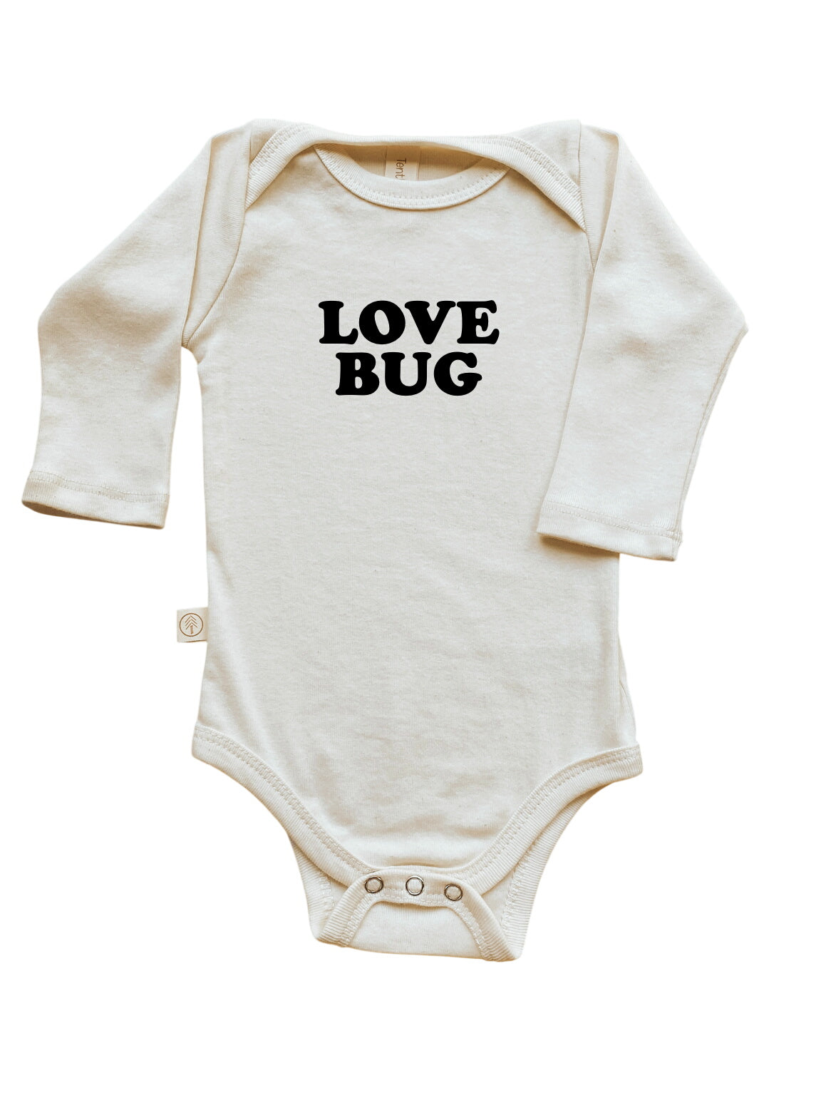 Love Bug - Long Sleeve Organic Cotton Bodysuit