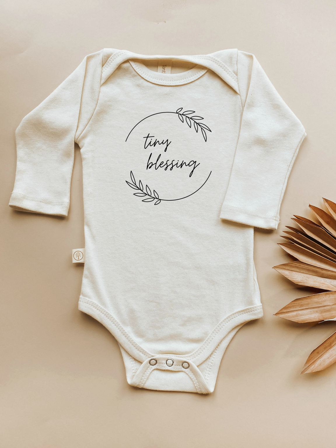 Tiny Blessing - Long Sleeve Organic Bodysuit