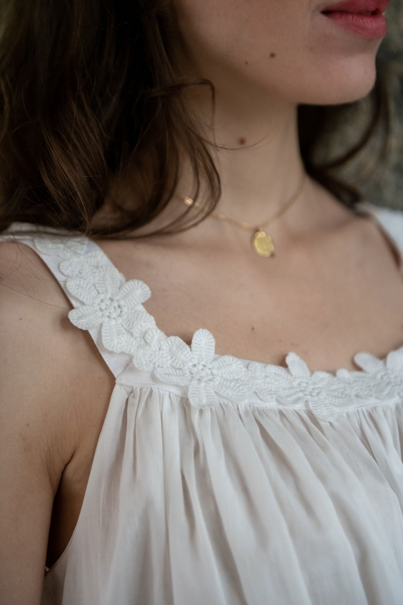 Julia Cotton Tank Nightgown