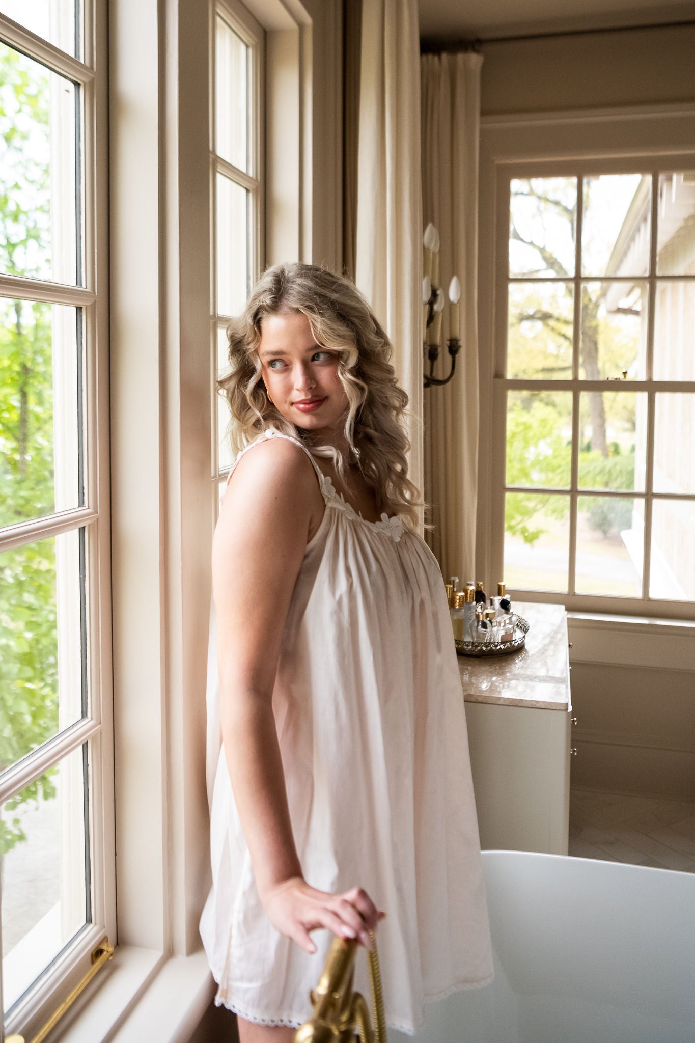 Julia Cotton Tank Nightgown