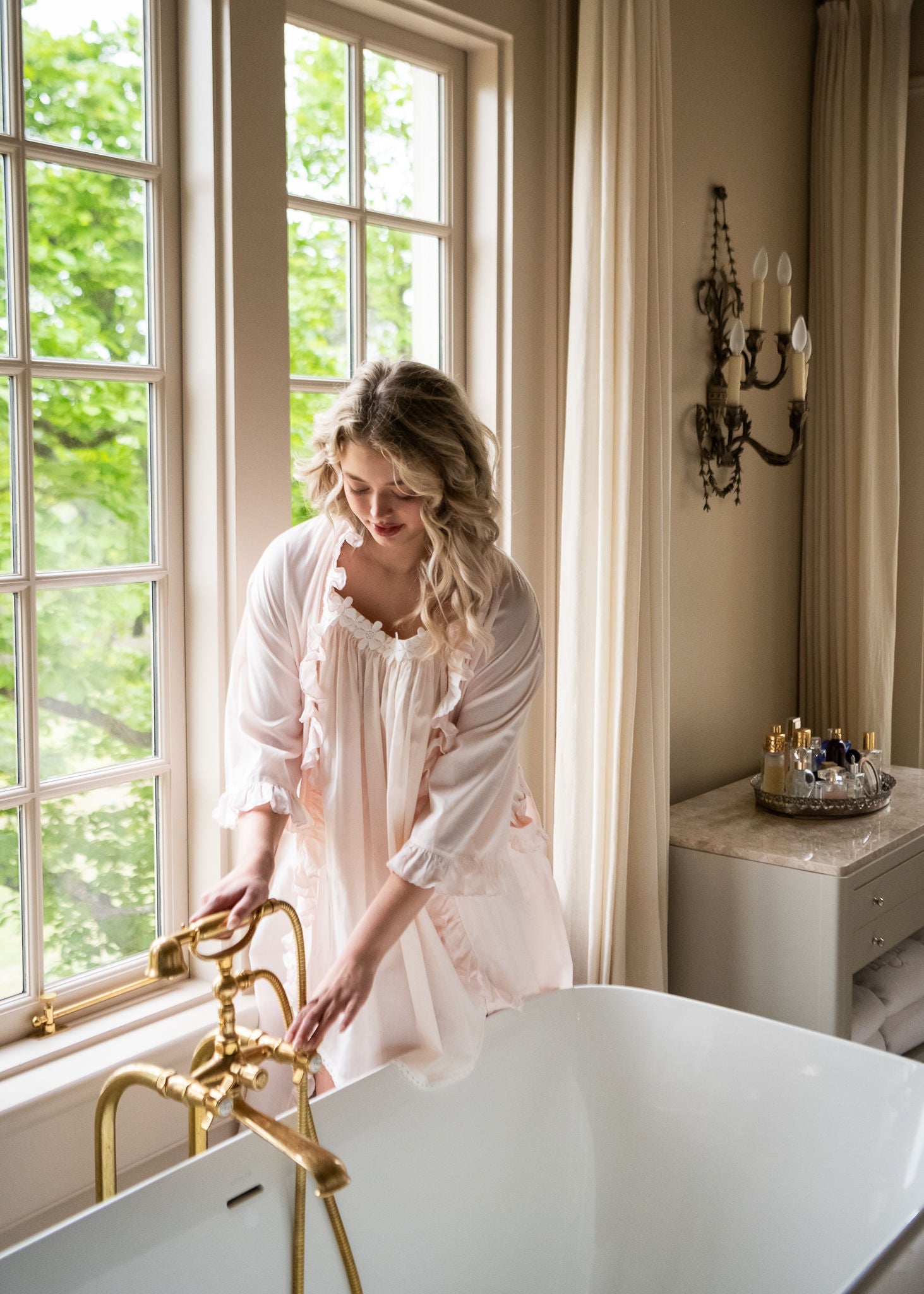 Julia Cotton Tank Nightgown