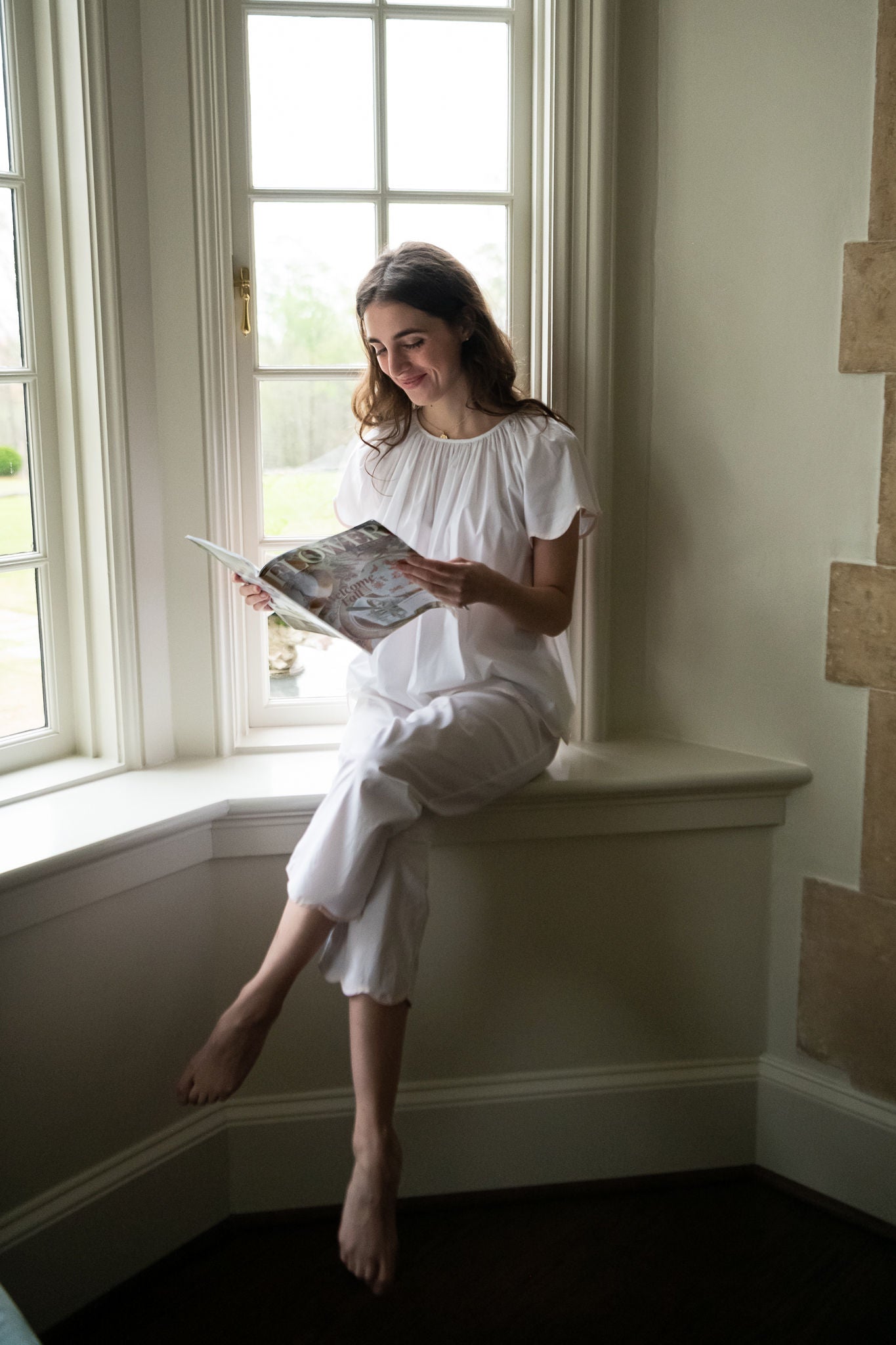 Vandy Cotton Short Sleeve Pajamas