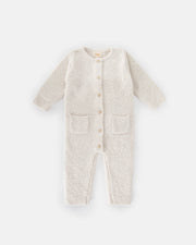 Long Sleeve Jumpsuit - Fuzzy