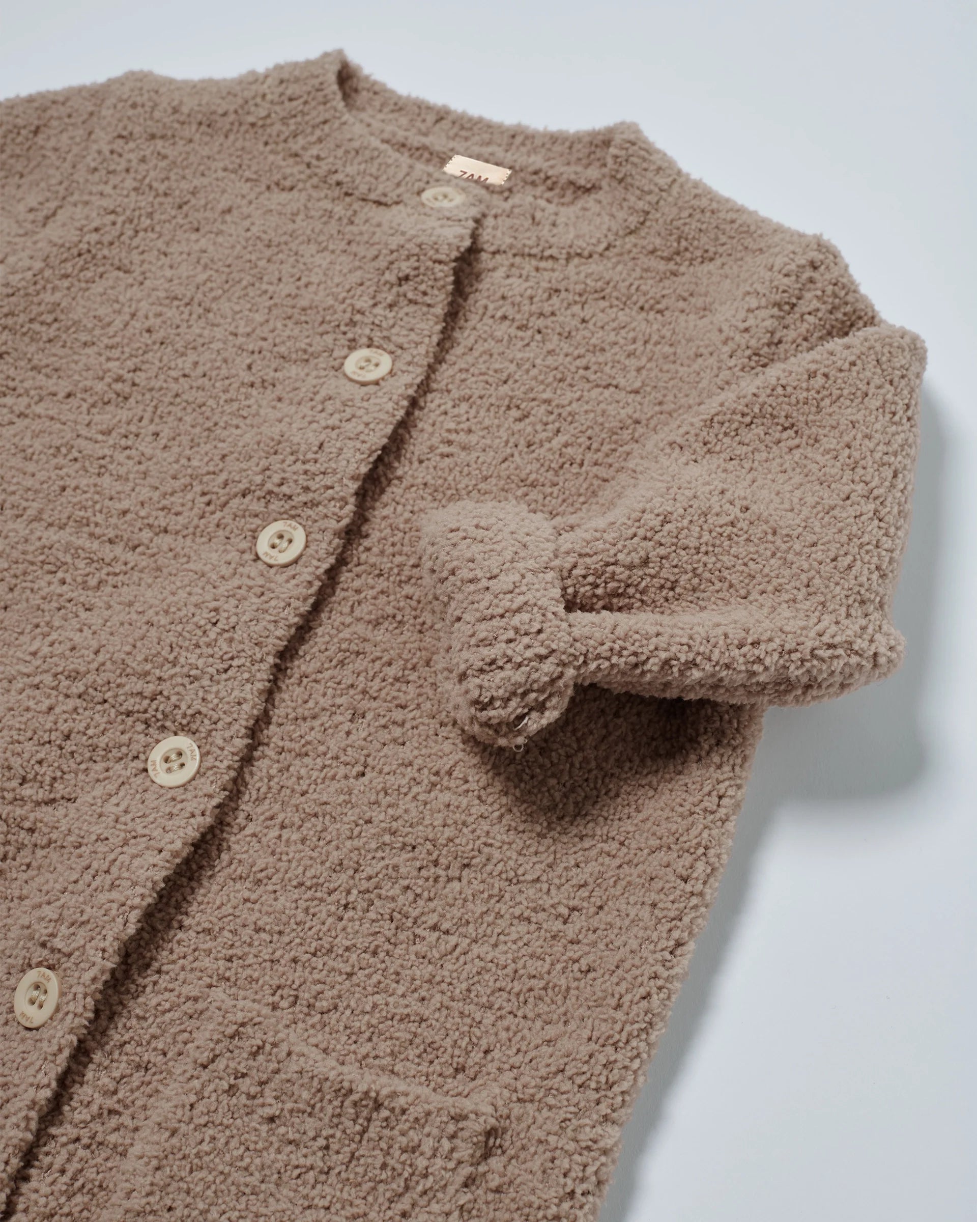 Long Sleeve Jumpsuit - Fuzzy