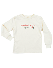 Greatest Gift Of All Organic Kids T-shirt Long Sleeve