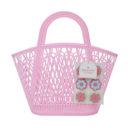 Petal Party Basket With Floral Twisty Charms