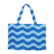 Blue Wave 2-in-1 Towel Tote Bag