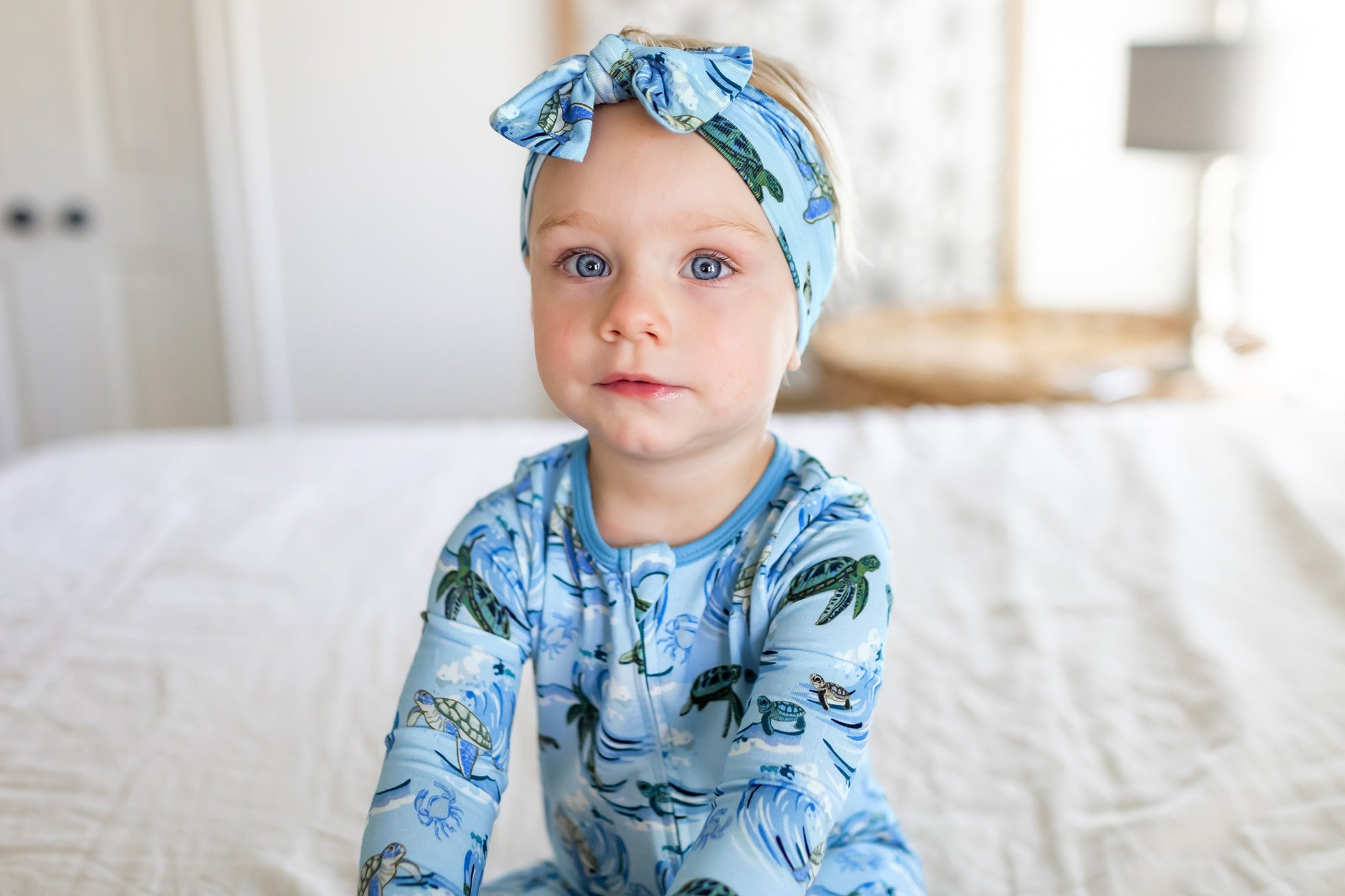 Go With The Flow Sea Turtles Coverall (0-3t)